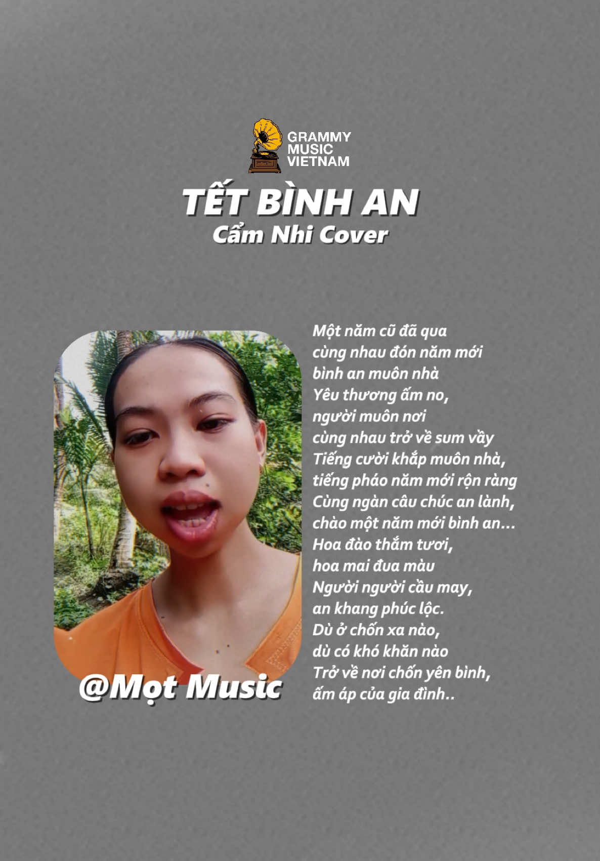 Một năm cũ đã qua 🤗 #tetbinhan #cover #nhaccover #cẩmnhicover #camnhicover #loopymientay #nhactet #nhacxuan #tết #2025 #gmv #grammymusicvietnam 