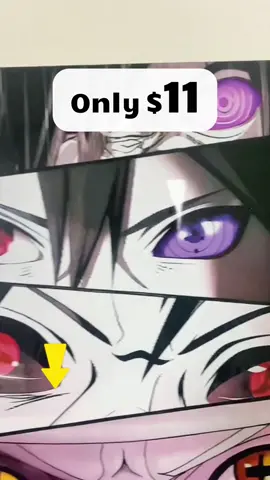 All the strongest eyes ❤️ #himenart #art #metal #print #aluminum #poster #anime #painting #personalizedgifts #personalized #decor #decoration #anime #naruto 