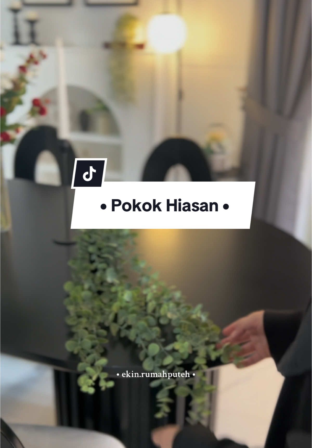 Ehh rasa macam nak raya pulak bila kemas kemas rumah. Touch up sikit letak pokok pokok hijau terus rasa berseri rumah ☺️🥰 #artificialplants  #pokokgantungviral #pokokhiasan 