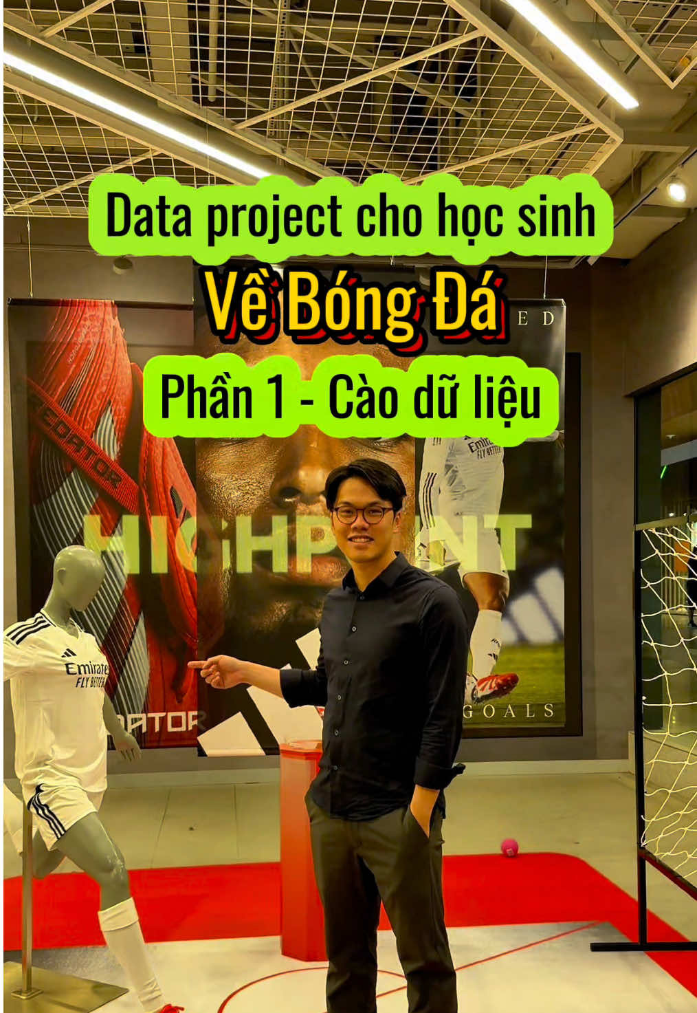 Data project cho học sinh về bóng đá 🤓 phần 1 - cào dữ liệu EPL  ⚽️  #epl #arsenal #data #vietanhthedatanalyst #datacrawling 