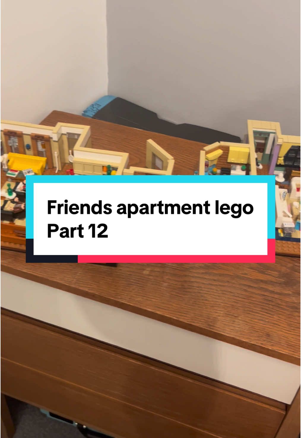 Friends apartments Lego, final part ❤️ #friends #friendslego #lego 