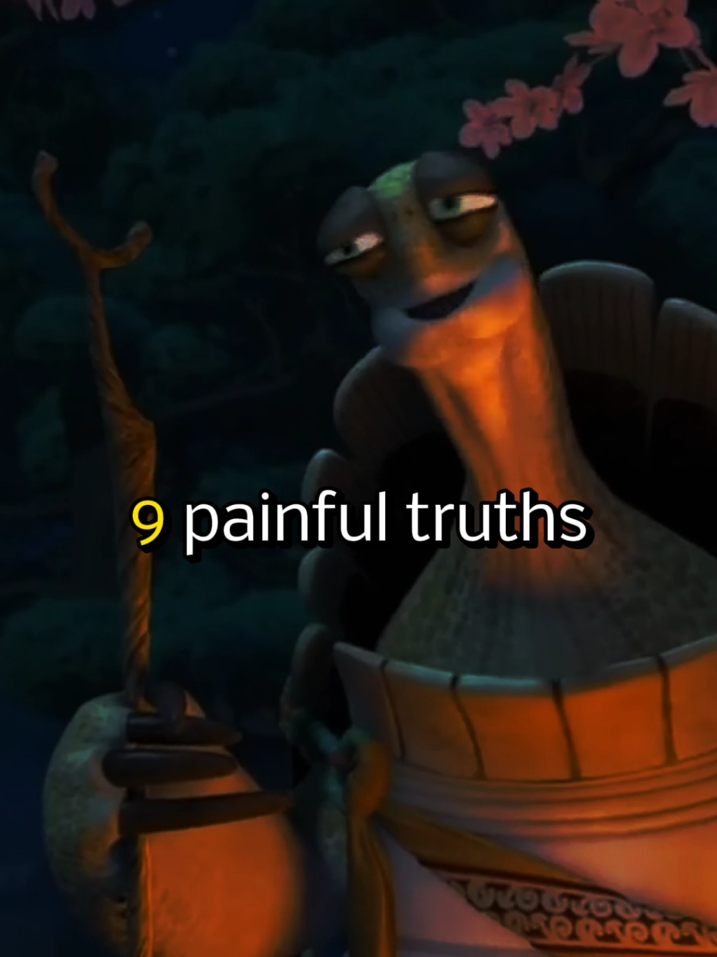 Master Oogway 9 painful truth of life .  . .  #oogway #motivation #oogwaymindset #oogwayrules #motivationalquotes #mindsetmotivation #painful #truth #usatiktok #usa🇺🇸 