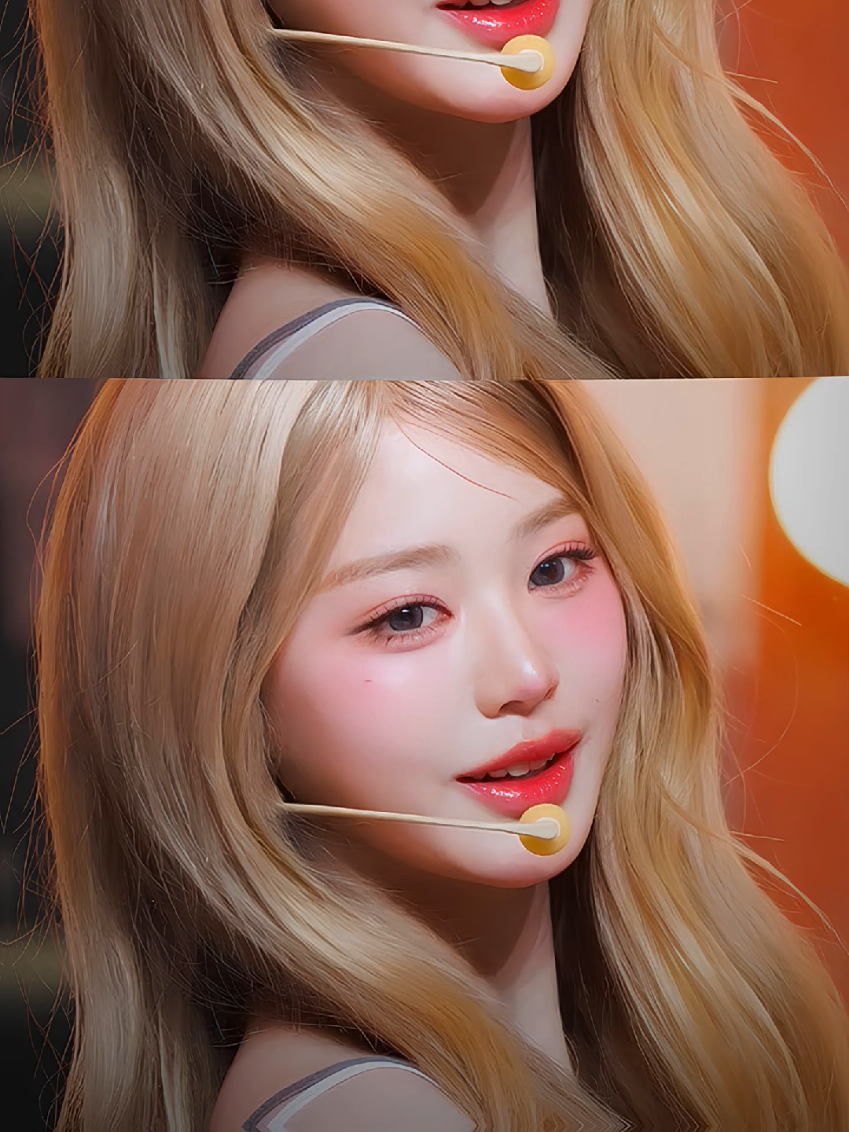 BLONDE WONYOUNG 😍🫶 #wonyoung #jangwonyoung #ive #장원영 