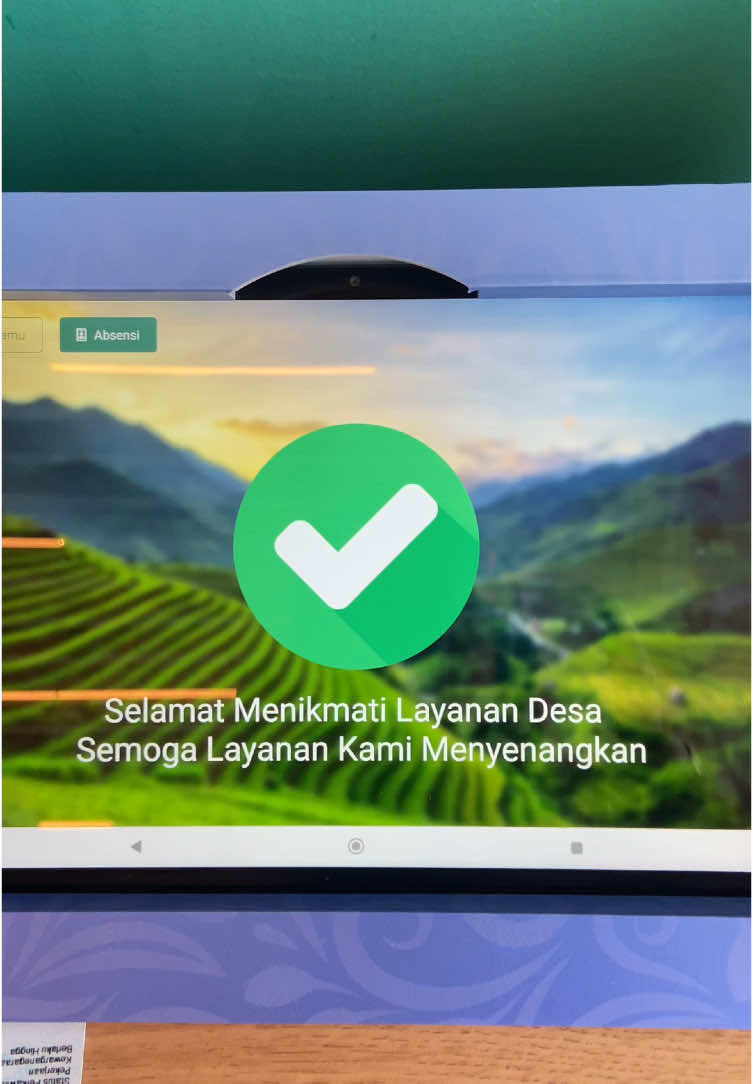 Masuk-masuk isi buku tamu digital, gak pakai buku tebal lagi dongg🤭 #absensiDigital #pakaidigides #DigitalDesa 