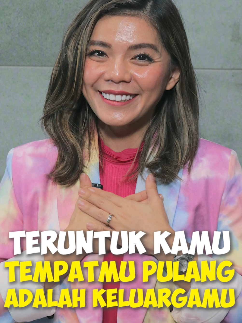 Teruntuk kamu tempatmu pulang adalah keluargamu. #Spokenword #MerryRiana #keluarga 