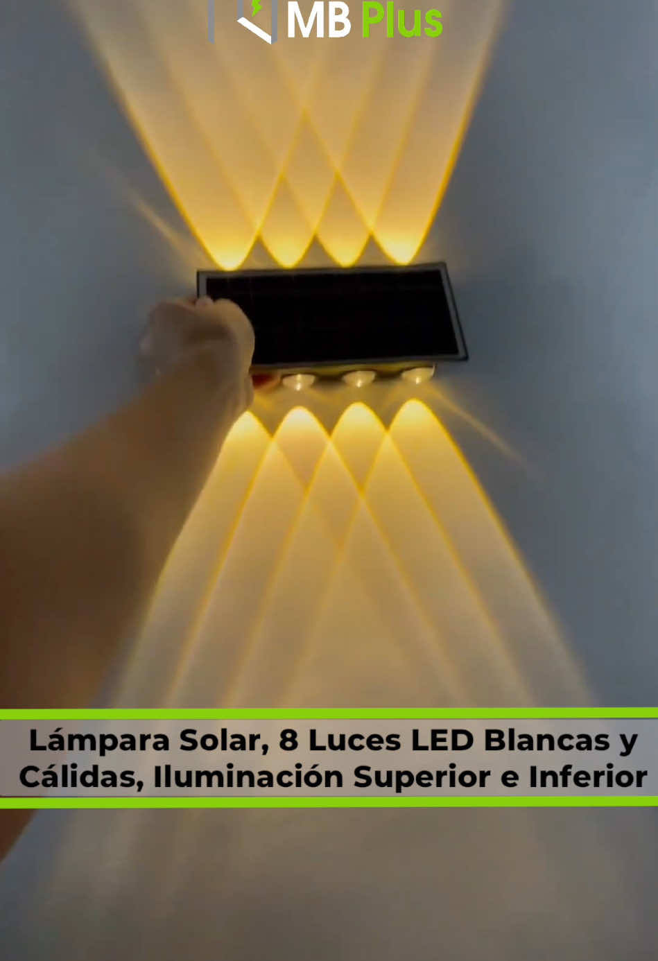 💥$ 9.99💥, 3 o más unidades:💥$ 8.99💥 #LámparaSolar para Pared, 8 Luces LED Blancas y Cálidas, Iluminación Superior e Inferior 📲Pedidos: ‪0989164574‬ 📍#Cuenca ubicación👉 https://goo.gl/maps/tT59sCd3swkjKVQ98 Dirección: Av. Isabel La Católica y Miguel de Cervantes. #Apagones #NoHayLuz #CortesDeLuz #ApagonNacional #apagonesecuador  Especificaciones: 🌞【#EnergíaSolar】Diseñado con panel solar y batería recargable de 1800mAh incorporada, absorberá automáticamente la energía solar, completamente cargada en 8 horas, el tiempo de trabajo es de aproximadamente 10 horas 🌞【#SistemaInteligente】Simplemente encienda la luz desde el botón, la luz tiene un sensor de luz sensible, para encender automáticamente por la noche o en la oscuridad. Perfecto para la instalación en jardines, cercas, patios, garajes, terrazas, camino, escalera, etc. 🌞【#IP65 #Impermeable】Están hechas de material ABS de alta resistencia y un diseño impermeable, soportar todo tipo de clima. Durable y seguro de usar, las luces focos solares no se sobrecalentarán después de usarla muchas horas. También son muy brillantes y es una gran decoración para el patio, el jardín, el porche, los caminos de patio y las pasarelas. 🌞 【Más detalles】Color : luz blanca/luz cálida. Tamaño: 5.5*10*2.3 cm. Color: negro. Material: ABS + PC. Panel solar: silicio policristalino 2V/150ma. 