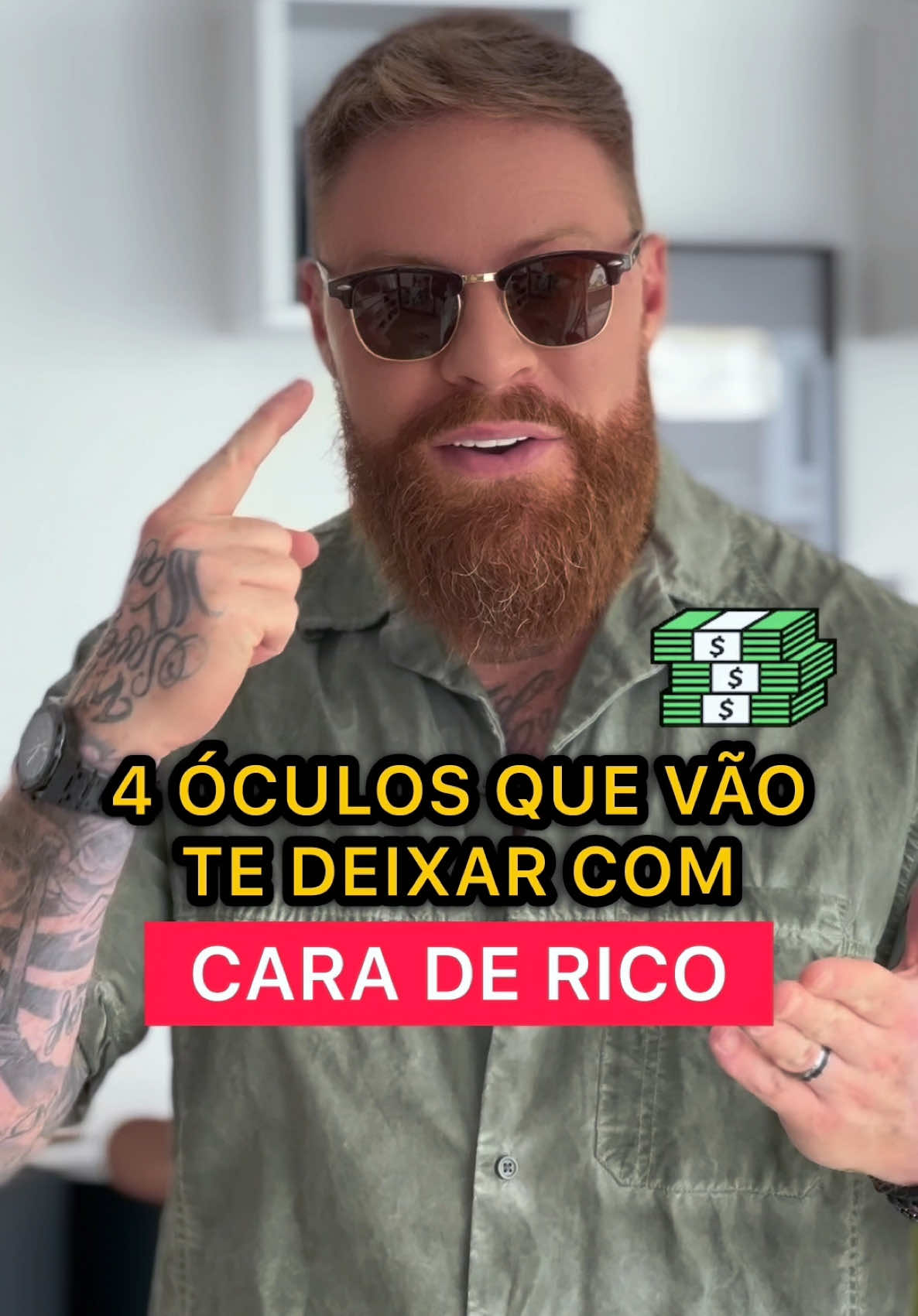 4 ÓCULOS DE SOL que vão te deixar com CARA DE RICO, eita 🔥💰🤑 E bora aproveitar TIMÊ? 2 Óculos por R$169 na @byhefestus agora! Só passar na loja virtual dos caras 👉 byhefestus.com E usando o Cupom MACHOMODA vocês pagam AINDA mais Barato, meu Deus, partiu haha 💪 #oculos #estilomasculino #publi #modamasculina