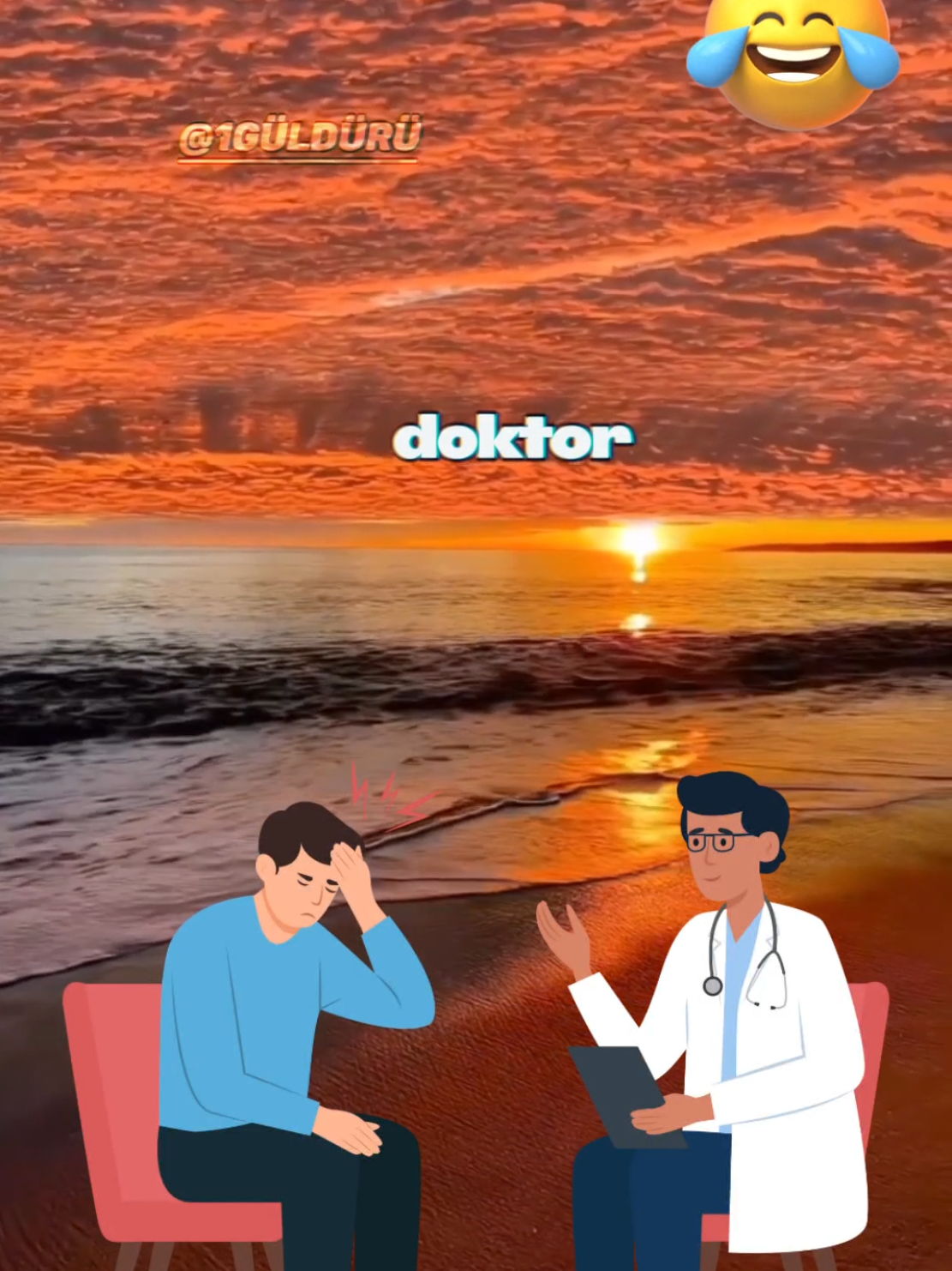 DOKTOR GÖZÜNÜ BENİMKİNE DİKMİŞ #keşfet #keşfetteyizzz #komedi #komik #viral_video 