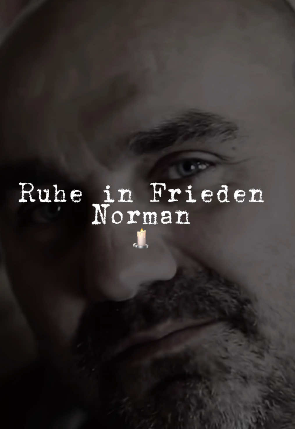 Ruhe in Frieden Norman Ritter 🕊️🕯️ #normanrittertod #rip #fyp #viral_video #familieritter 