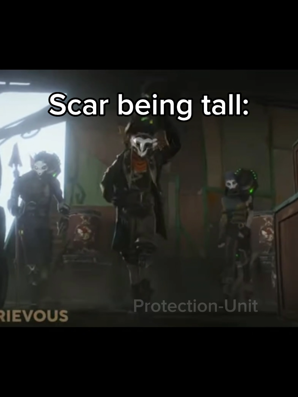 Although Scar's height is not confirmed, I believe he's estimated to be at least 6'4. #fyp #foryourpage #foryoupage #xyzbca #arcane #arcaneleagueoflegends #arcaneseason2 #firelightsarcane #scar #scararcane 