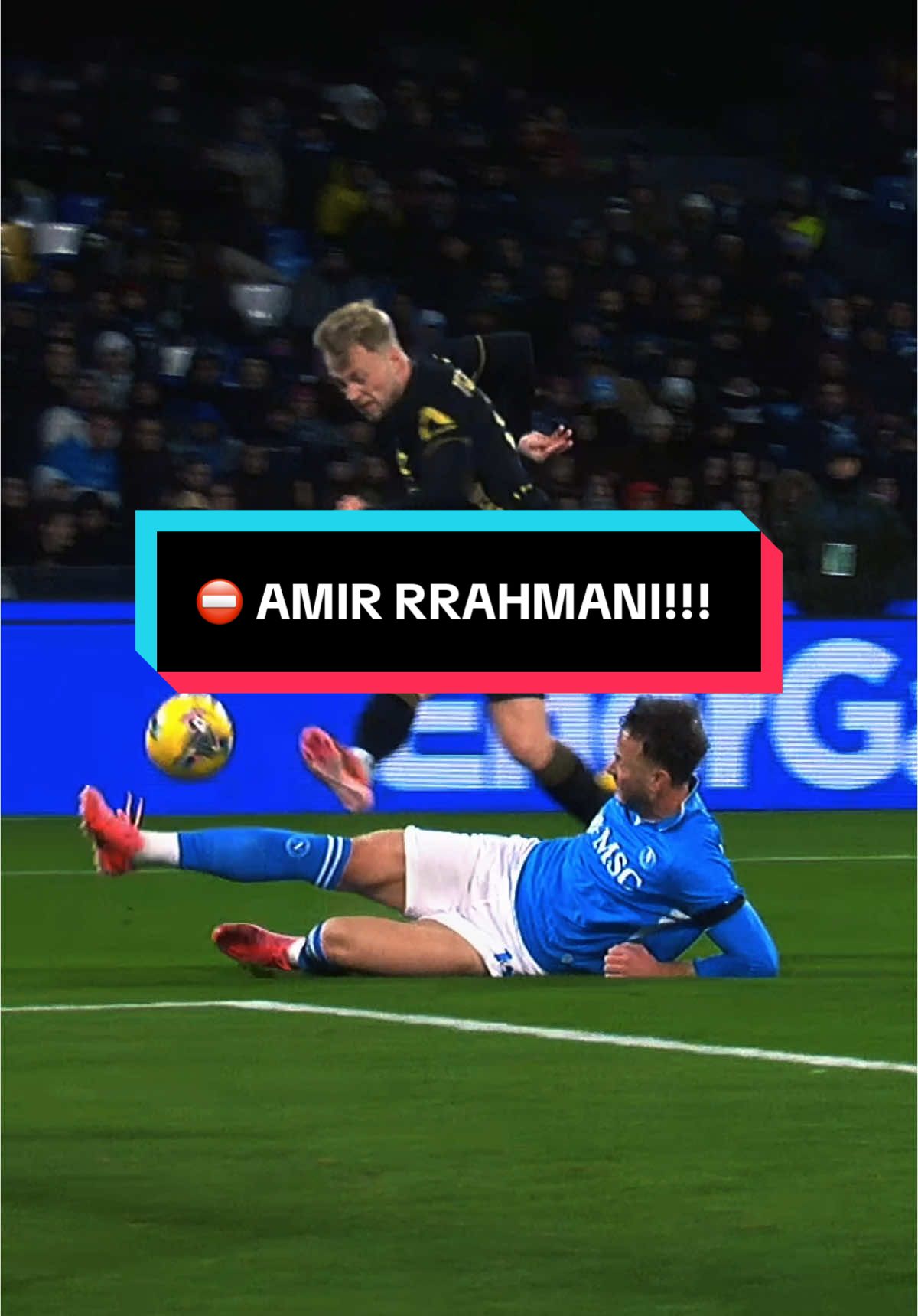 ⛔️ ACCESS DENIED!!! 🤚🏻 #rrahmani #save #seriea #soccermoments #tiktokcalcio #tiktokfootball 