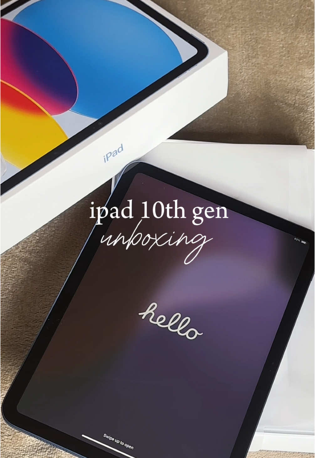 💙💙💙 #unboxing #ipad10thgen #asmr #ipad #newipad #fyp #viral #ipadunboxing #fypシ゚ #fyppppppppppppppppppppppp 