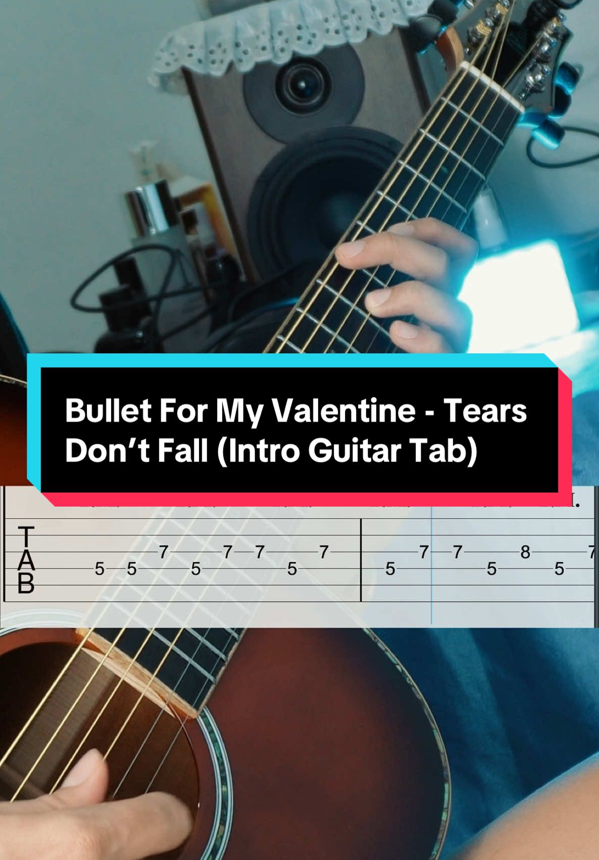 Bullet For My Valentine - Tears Don’t Fall (Intro Guitar Tab) 