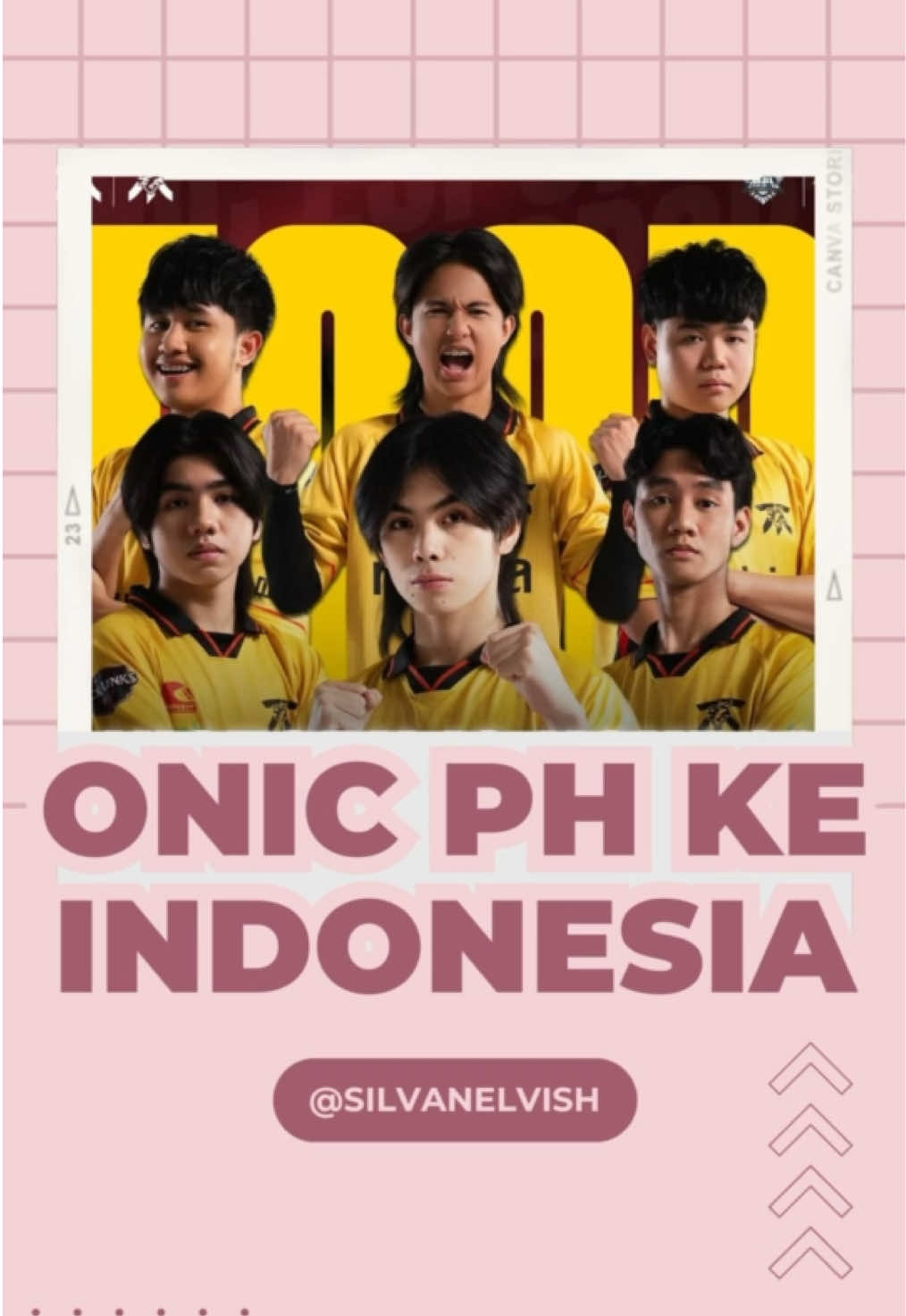 ngapain ke indo? BAWA PIALA LAH! wlee 🤪🤟🔥 #cumaonic #onicph #onicesport #sonic #m6champion #mlbb #weownthis #diataslangitadaonic #mobilelegends #onickairi #onickingkong 