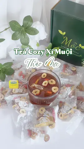Trà Cozy xí muội Thảo Mộc 🌿 #tracozyximuoi #trathaomoc #thaomoc #tracozyximuoithaomoc #cherryunboxx #xuhướng #unboxing #review 
