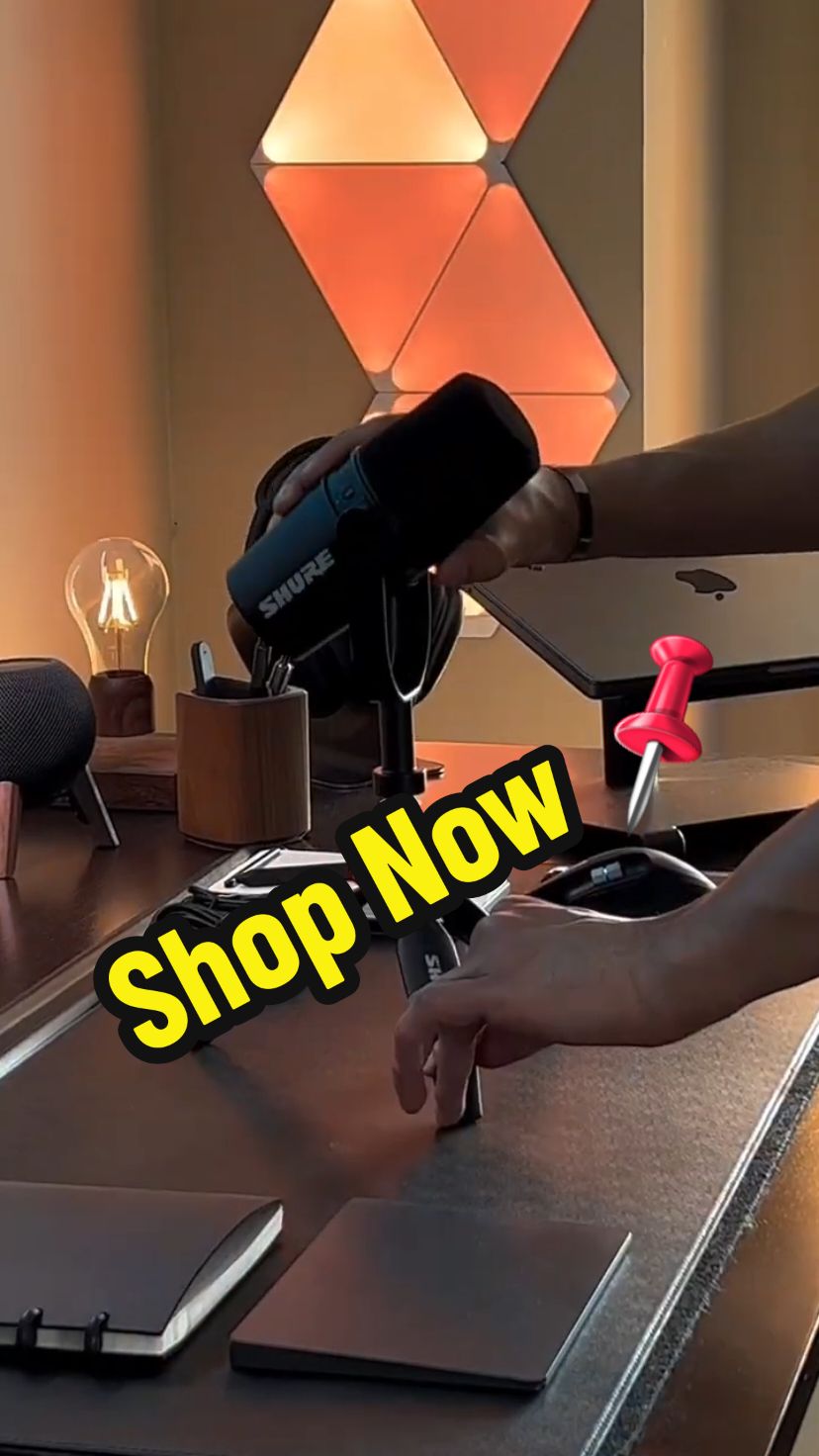 Shure MV7X XLR Microphone 📌 #shure #mv7x #xlr #microphone #podcast #podcasting #sound #quality #shure #shopnow #tiktokshoploveatfirstfind #tiktokshopjumpstartsale #fyp 