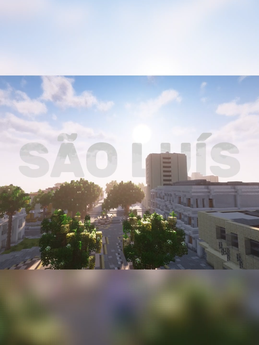 BRASIL NO MINECRAFT!!! 📍 São Luís - Maranhão  #buildtheearth #fy #fyp #maranhao #buildtheearthbrasil #brasil #Minecraft #foryour #bte 