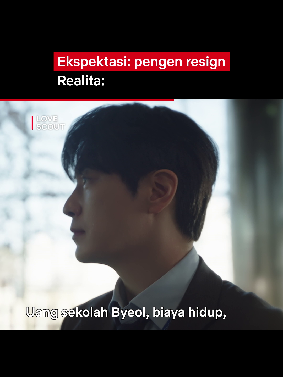 Semangat bestie-bestieku yang niat resign tapi kehalang tagihan ✊🏻 #LoveScout #LeeJoonhyuk #HanJimin #Drakor #Netflix #RekomendasiDrakor