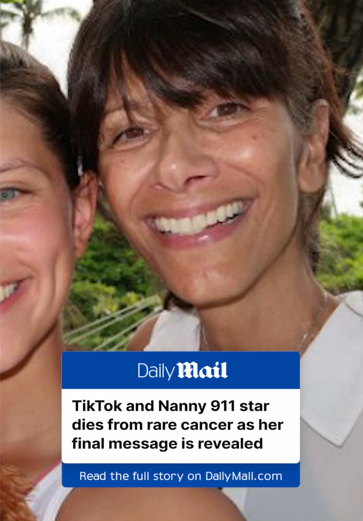 TikTok star and mother-of-six Deborah Finck shared a heartbreaking message, saying she ‘didn't wanna go,’ just hours before dying from leiomyosarcoma, a rare soft tissue cancer. Deborah shared a video just three days ago, giving her TikTok fans a final message before her death was announced by her daughter Katerina on Tuesday. Read the full story at DailyMail.com. 🎥 TikTok/deborahfinck #news #influencer #cancer #socialmedia