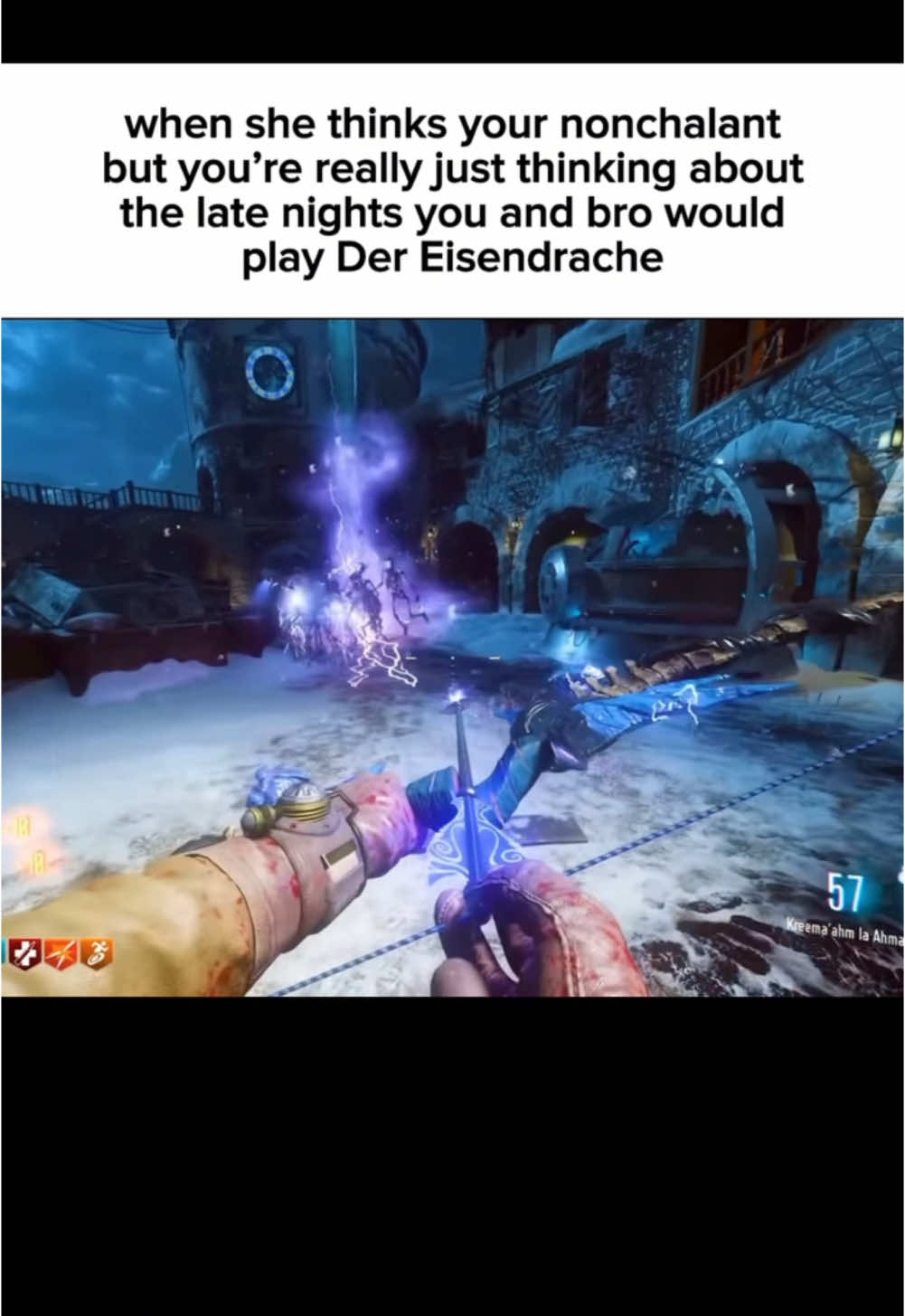 Der Eisendrache is and will forever be the greatest zombies map OAT, and i’ll gladly die on that hill. #bo3 #bo3zombies #codzombies #nostalgia #blackops3 