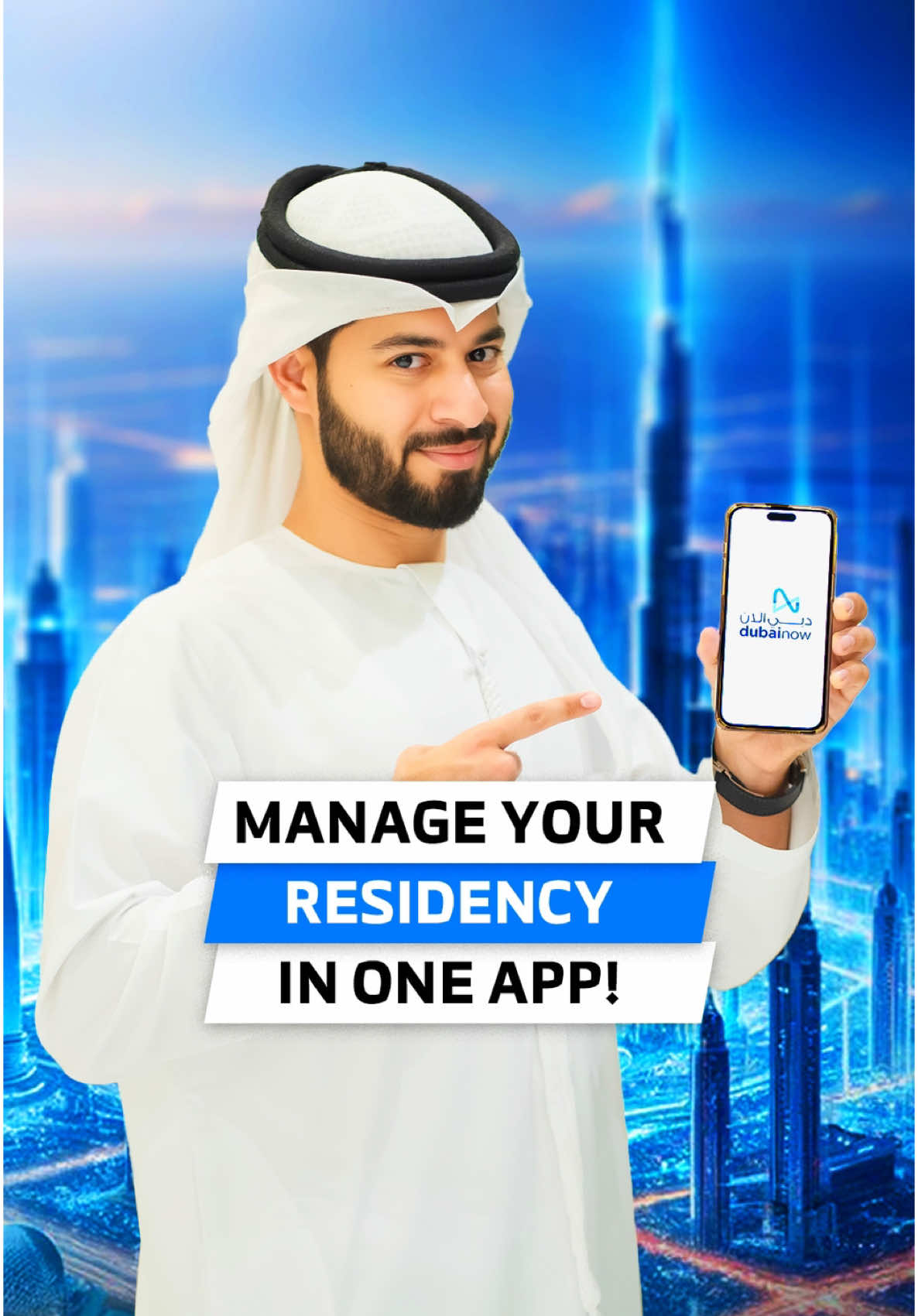 Managing residency in Dubai has never been easier! With DubaiNow, you can handle everything from applying for family residencies to renewals, booking medical tests, getting Emirates IDs, settling residency violations and managing your domestic worker visas effortlessly. Join thousands of people who trust DubaiNow for nearly 280 essential government and private sector services. Available on Android and iOS, with secure UAE Pass login. Download it today and simplify your life in Dubai! #DubaiNow #DigitalDubai #Dubai