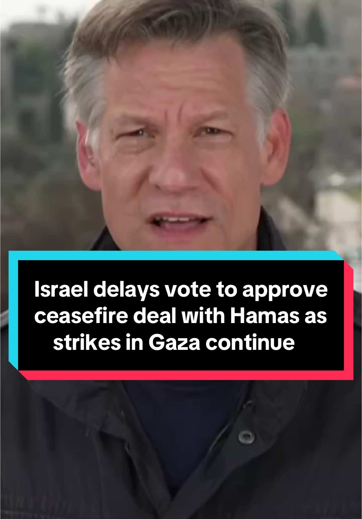 NBC News’ Richard Engel reports on the latest developments in the ceasefire and hostage release deal between Israel and Hamas. Israel has delayed cabinet approval, accusing Hamas of creating a “last-minute crisis,” while Hamas denies the claim and urges U.S. intervention. Despite heavy strikes in Gaza and mounting tension, Engel notes that neither side “has called it off, no one has walked away, no one has said the deal is dead.” This is a developing story. #news #worldnews #middleeast