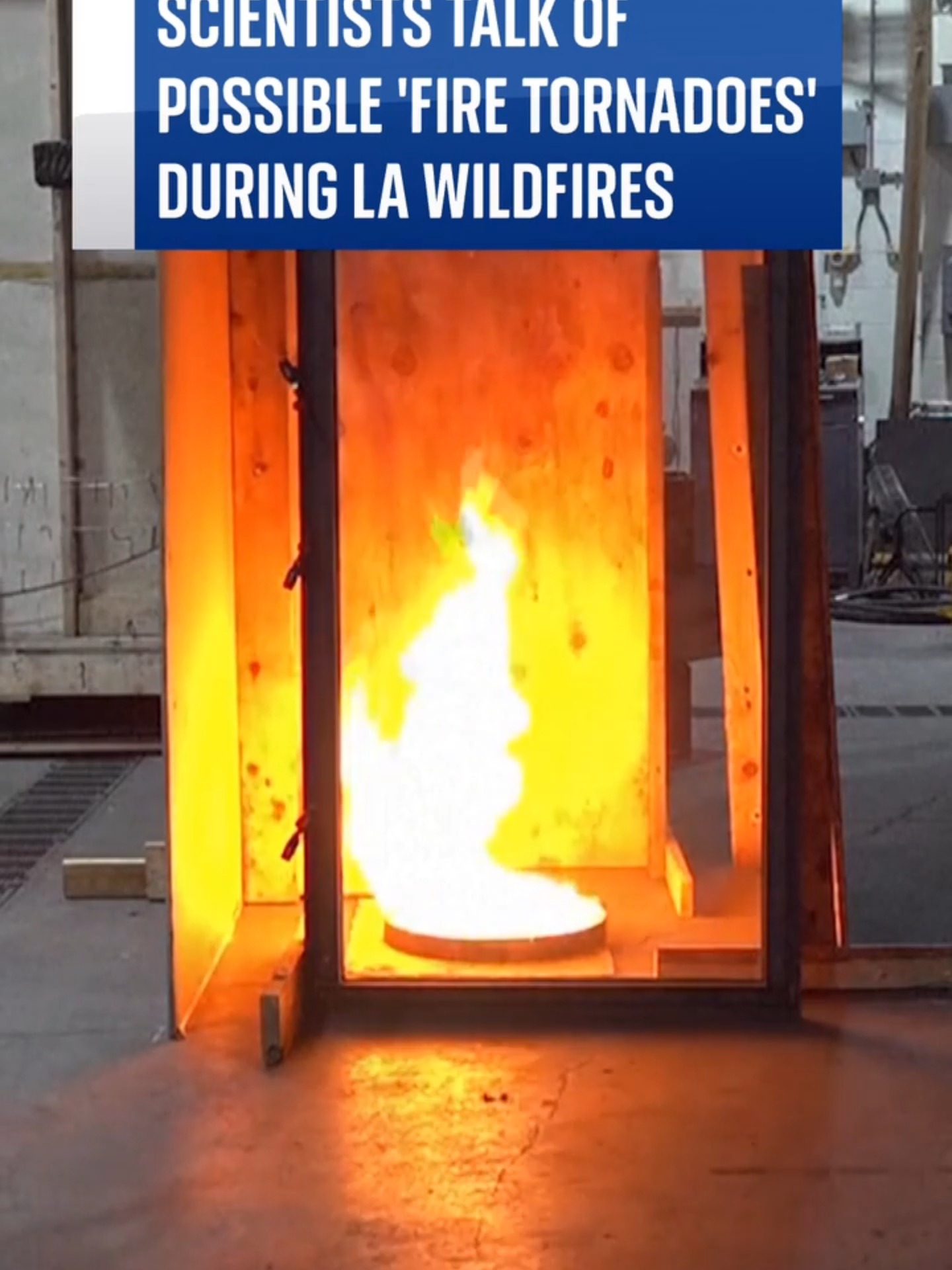 Scientists have investigated the possibility of 'fire tornadoes' during the Los Angeles wildfires. #wildfires #losangeles #fire #toronto