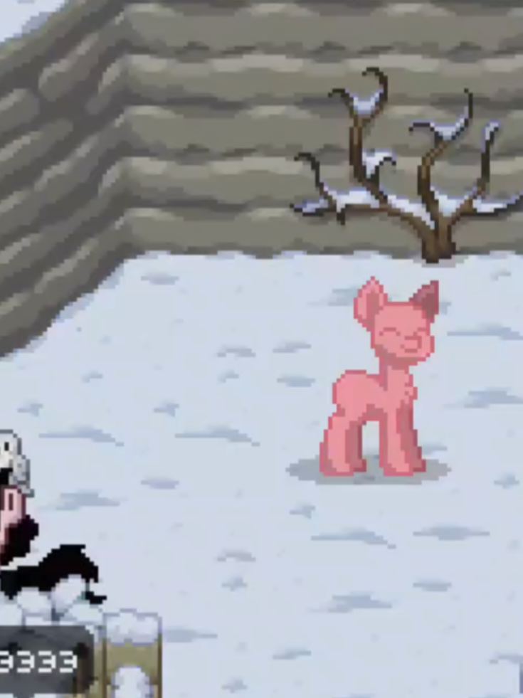 making a Pink Tiger oc On Pony Town 