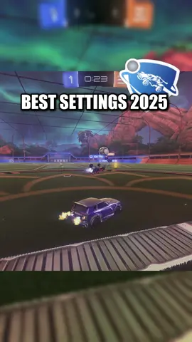 I started the game with these settings in 2023 #rocketleague #rl #settings