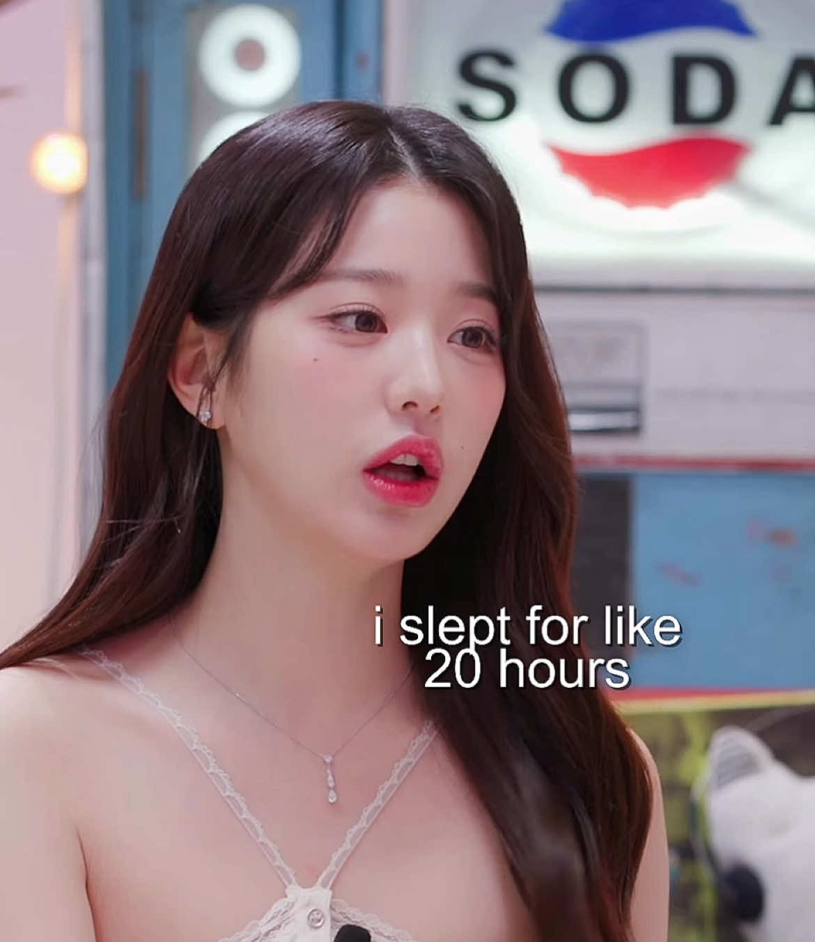 not her sleeping for 20 HOURS 😭💀 #wonyoung #dex #ive #sleep #dexfridgeinterview #singlesinferno #아이브 #장원영 #덱스 #냉터뷰 #attitude #rebelheart #ive_empathy #레블하트 #comeback #empathy #kpop #wonyoungism #itgirl #fyp #fypシ