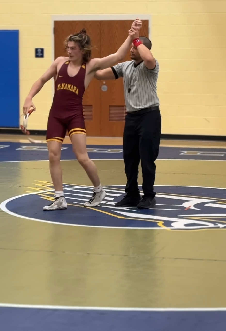 This one makes it 18 - 0 for this season. At wrestling Duals in VA. Stay tuned to learn my deadly🥋🥊🦶🏼🤼‍♂️👊🏼wrestling moves. How to wrestle with strikes, chokes and bone breaks 🦴💔 —-> for real not Bullshido. Wrestlers are always asking about Jui Jitsu, Muay Thai and MMA crossover moves for wrestlers. I have years of training and competition success in all of this. Sooooo… Self defense combatives for wrestlers coming soon!