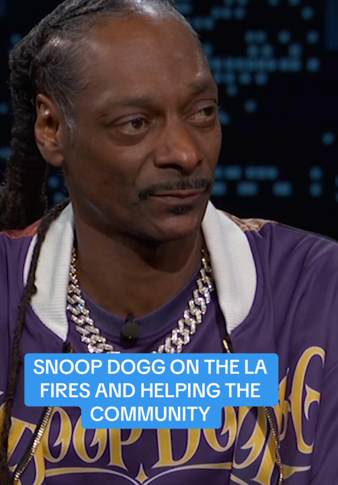 @Snoop Dogg on the fires in #LosAngeles and helping the community…