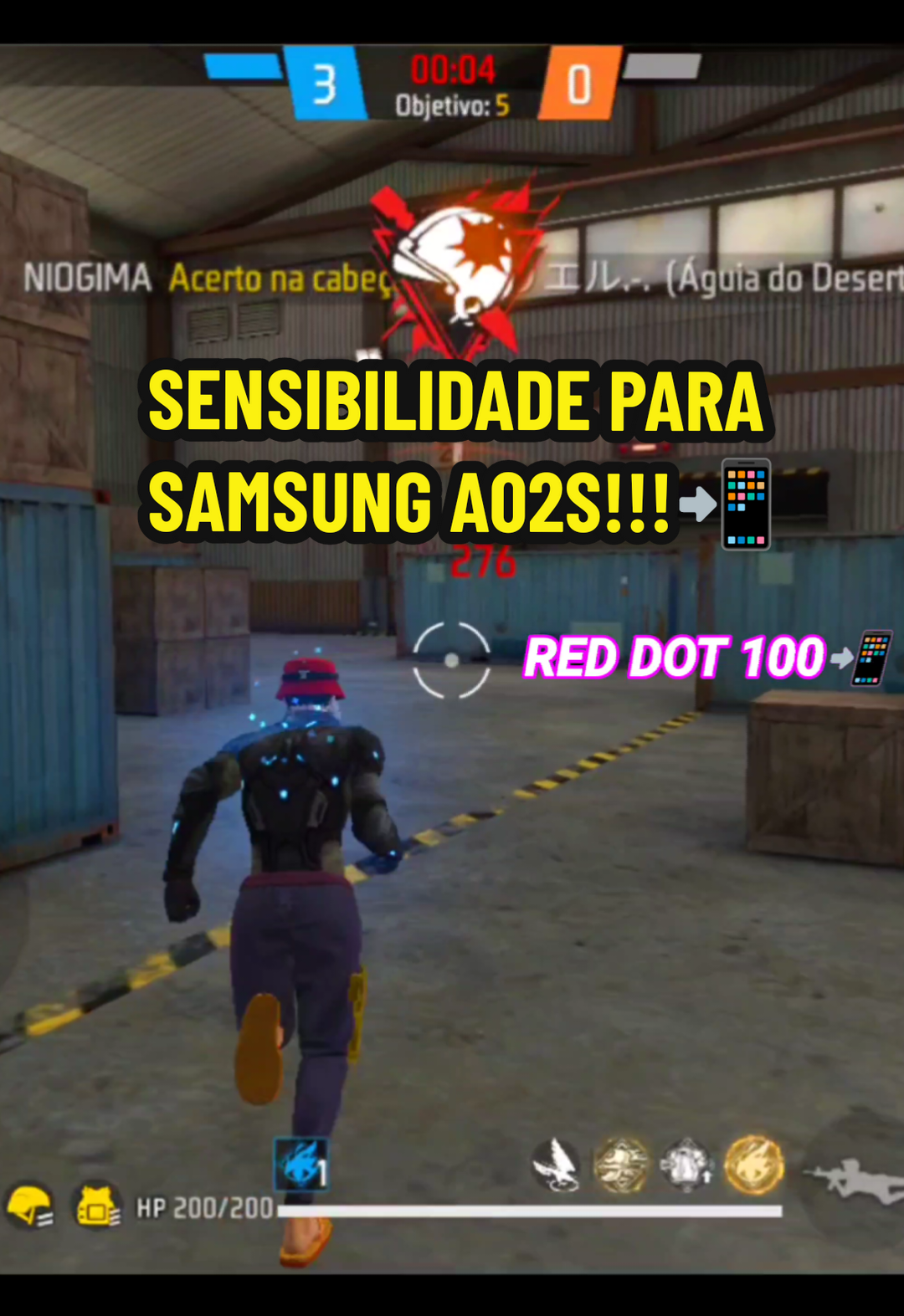 A responder a @.atray3 Melhor Sensibilidade para Samsung A02S Em 2025!!!📲👻 #freefire #sensibilidadefreefire #niogima 