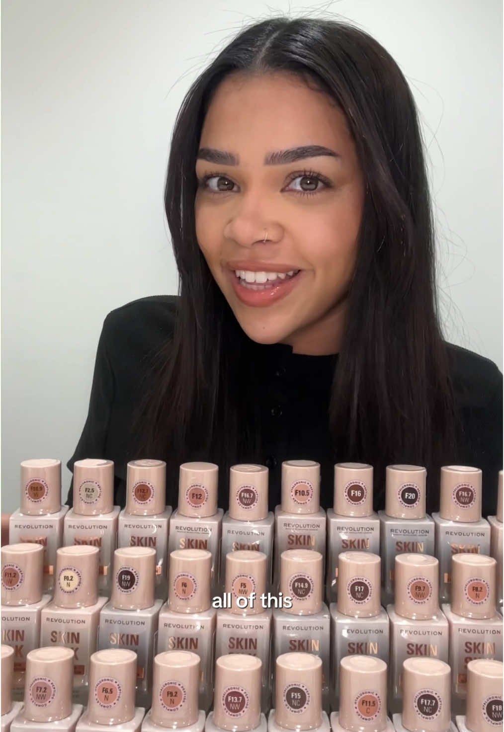 From community to creation 🔁 This is the making of our new Skin Silk shades 🎥
 
 Listening to feedback from our community we were determined to give you not only more shades, but shades in a wide range of undertones to truly represent every skin tone 🙌
 
 Special shoutout to our pro MUA on this campaign Shaz for leading the shade-matching focus groups that were so key to the development of these new shade🤎
 
 #SkinSilk
 #skinsilkfoundation #revolutionfoundation #serumfoundation #satinfinishmakeup
 #community 
