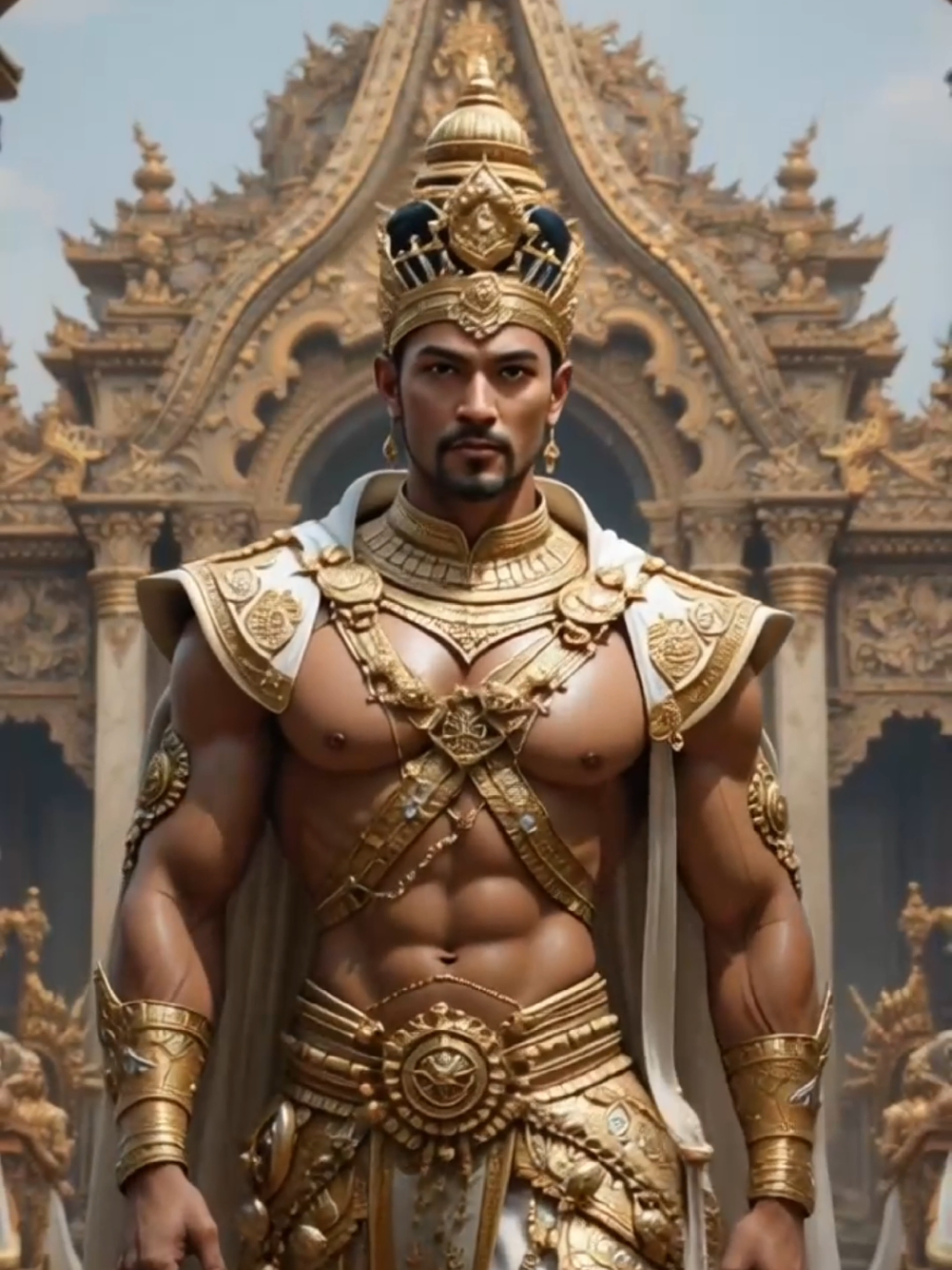 Ilustrasi Raja dari Kerajaan Indonesia #ai #aiart #art #king #raja #edit #kingdom #aawdk.ai