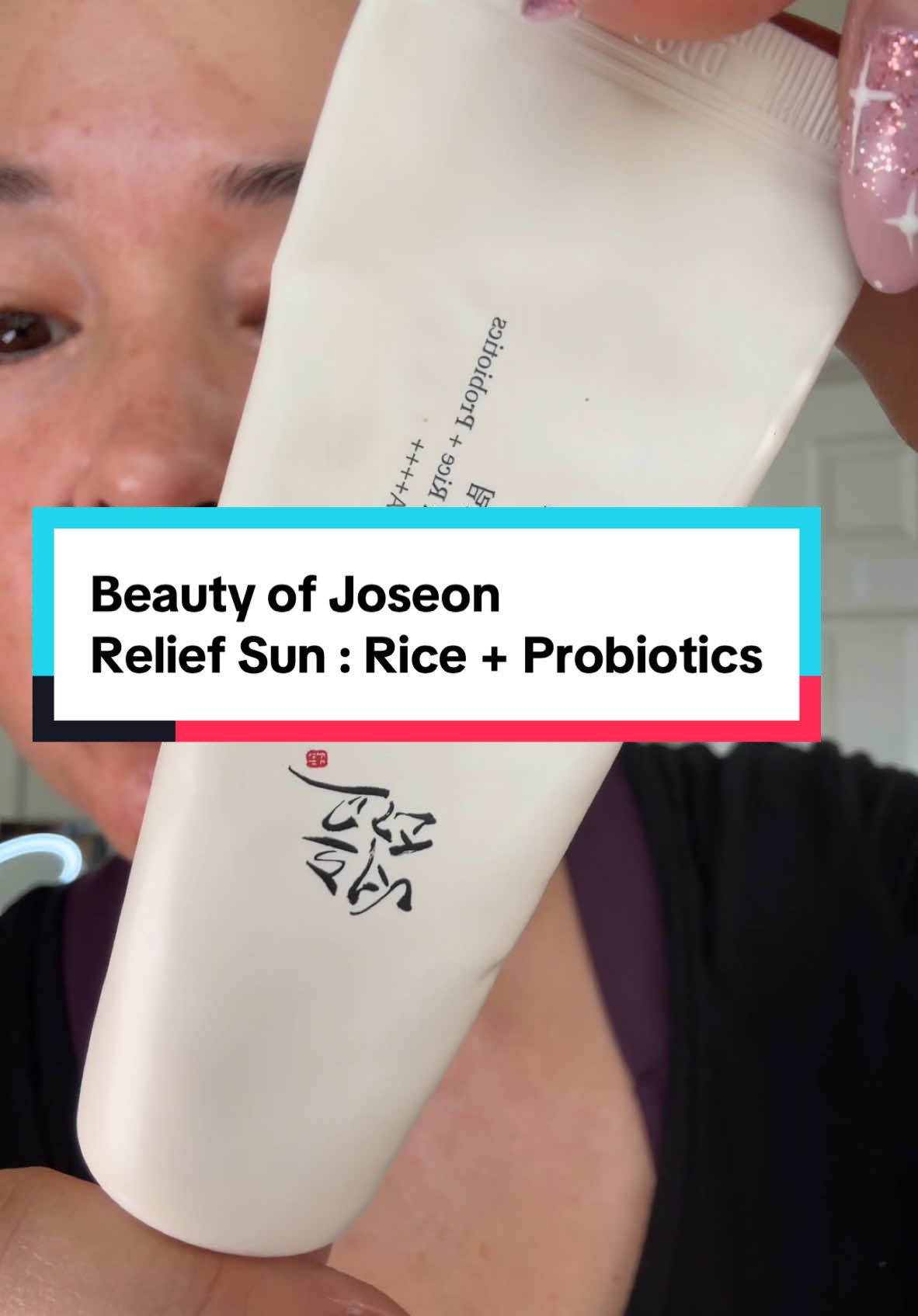 Beauty of Joseon Relief Sun : Rice + Probiotics Best seller that took over TikTok. Treat your skin to this clean, lightweight sunscreen with rice extract that comfortably hydrates for a non-sticky application and leaves your complexion dewy, bouncy, and bright. Lightweight cream texture Formulated to feel exactly like a creamy moisturizer, this sunscreen stays lightweight and non-sticky no matter how much you apply. Infused with 30% rice extract and fermented grain extracts rich in vitamins, amino acids, and minerals to help moisturize and soothe with every application. Absorbs quickly for a natural glow with zero white cast, ever. #NoWhiteCast #NoWhiteCastSunscreen #ProbioticSunscreen #KoreanSunscreen #ReliefSon #beautyofjoseonreliefsunscreen #beautyofjoseon #beautyofjoseonsunscreen @Beauty of Joseon 