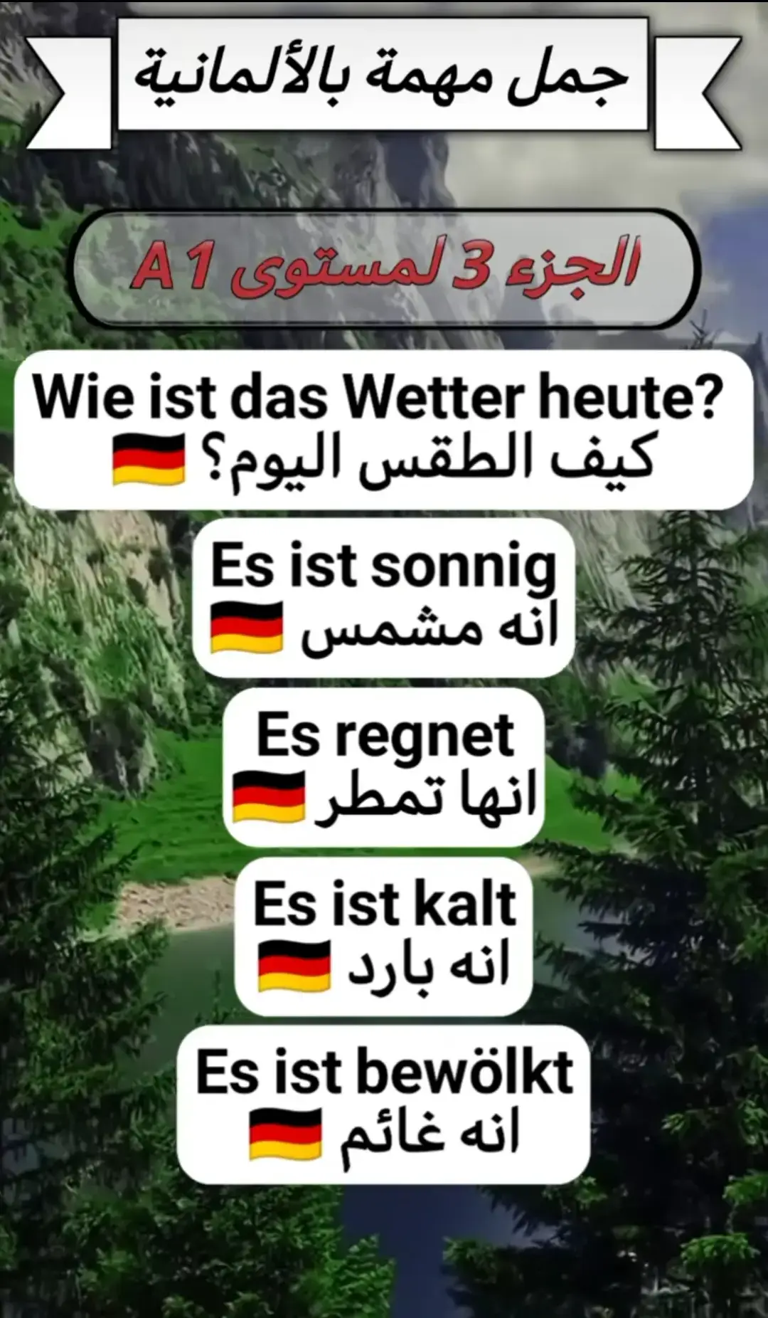 تعلم خمسه جمل ألمانية كل يوم 🇩🇪 #LIVEFest2024 #versprochen❤️ #deutschlernen #CapCut #🇩🇪🇩🇪🇩🇪🇩🇪🇩🇪🇩🇪germany #Mohamedsabryneam #صحح🇩🇪🇩🇪✨️ #المانيا #🇩🇪 #deutschland🇩🇪 #creatorsearchinsights #إزاي_نقولها_بالألماني #deutschland #lernendeutsch #🇩🇪🇩🇪 #versprochen❤️ #LIVEFest2024 #🇩🇪🇩🇪🇩🇪🇩🇪🇩🇪🇩🇪germany #الشعب_الصيني_ماله_حل😂😂 