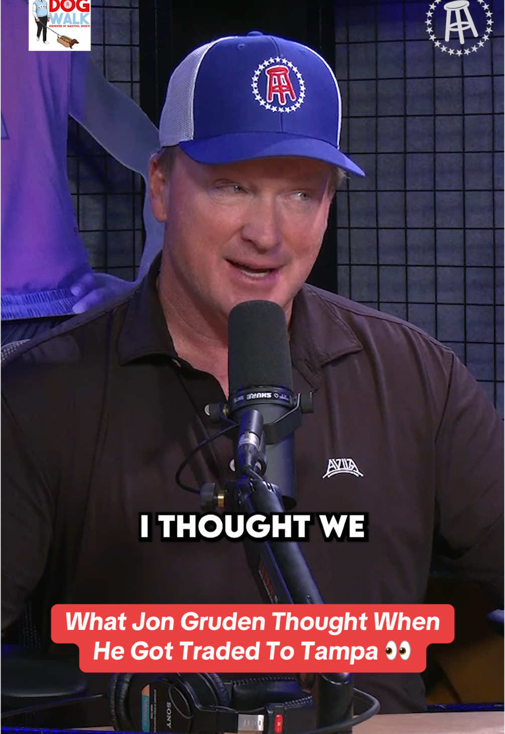 Jon Gruden explains his thoughts when he was traded from Oakland to Tampa Bay 👀 @barstoolchicago @Barstool Gruden 