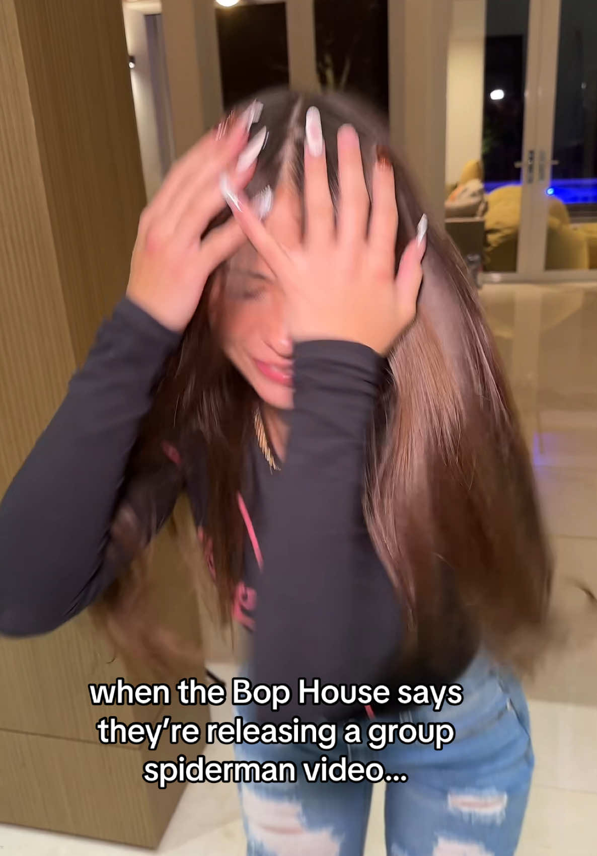 oh no 😭🕷️ @Bop House 