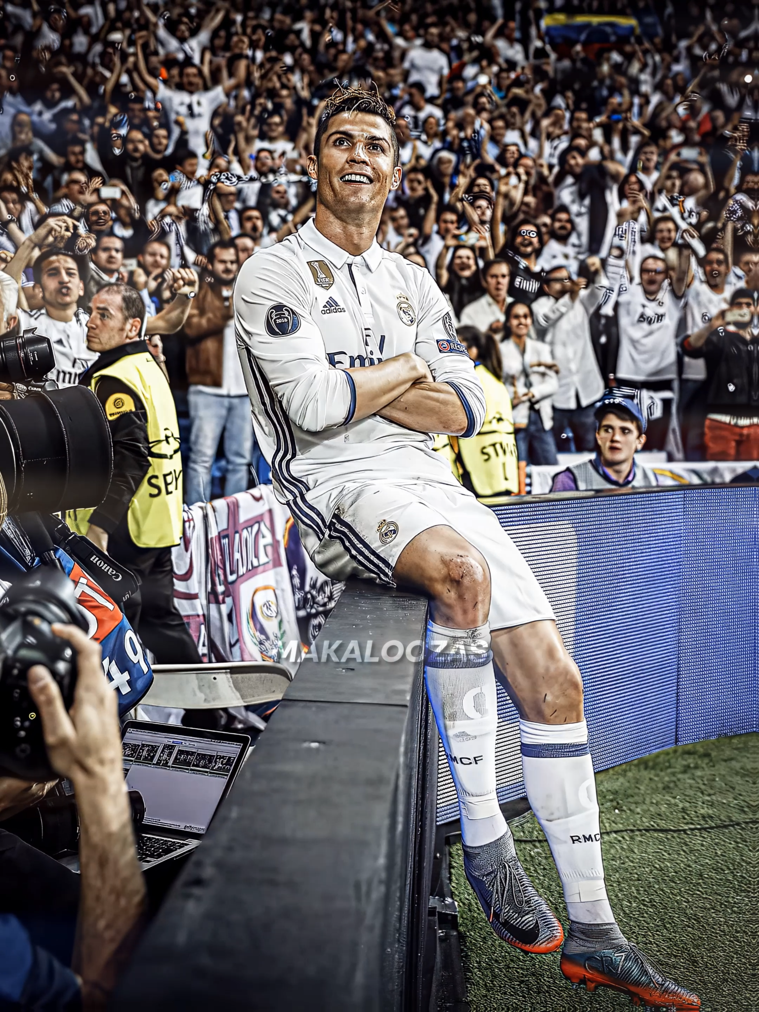 Ronaldo's AURA 🥶🏆🐐 #ronaldo #cristianoronaldo #cr7 #footbal #aura #goat #ucl