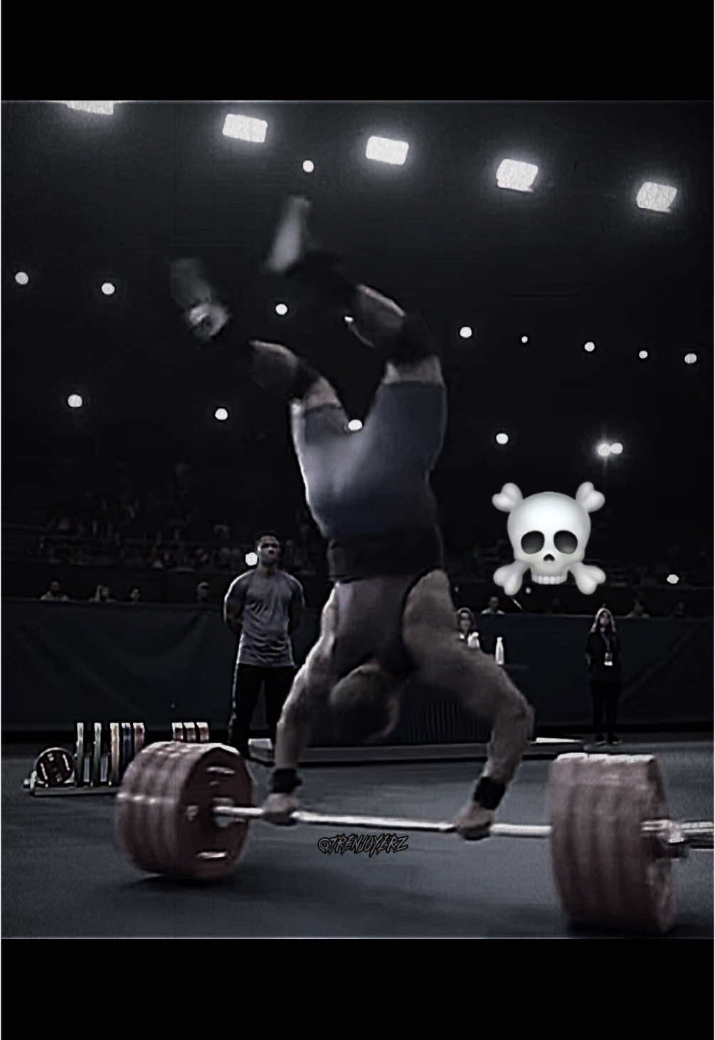 Powerlifting Show ☠️ #GymTok #powerlifting #deadlift #strength #edit #fyp 