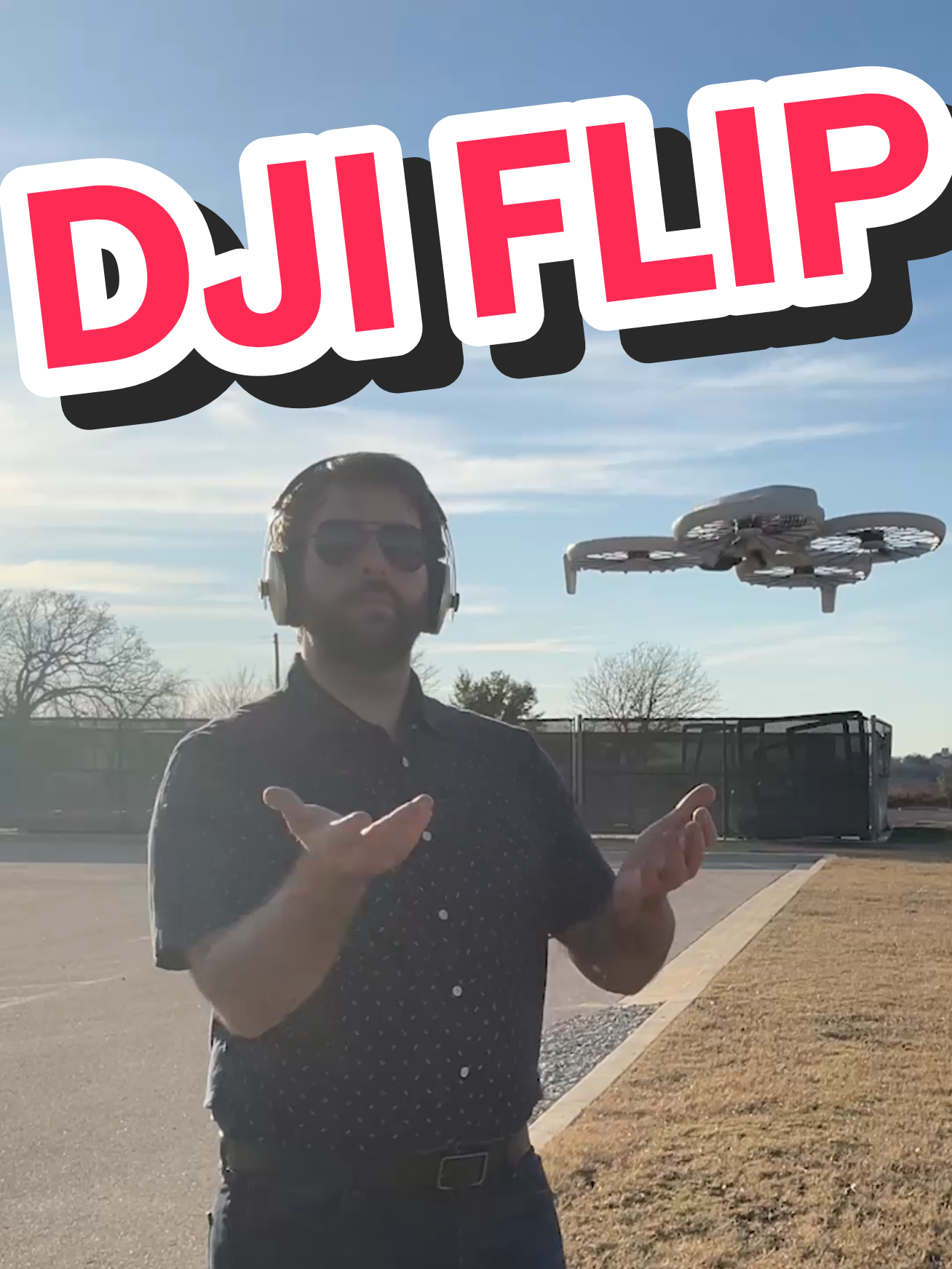 Bringing back this classic to show off the new DJI FLIP! #DJIFlip #vlogdrone #cameradrone #djiflyingcamera @DJI Official 