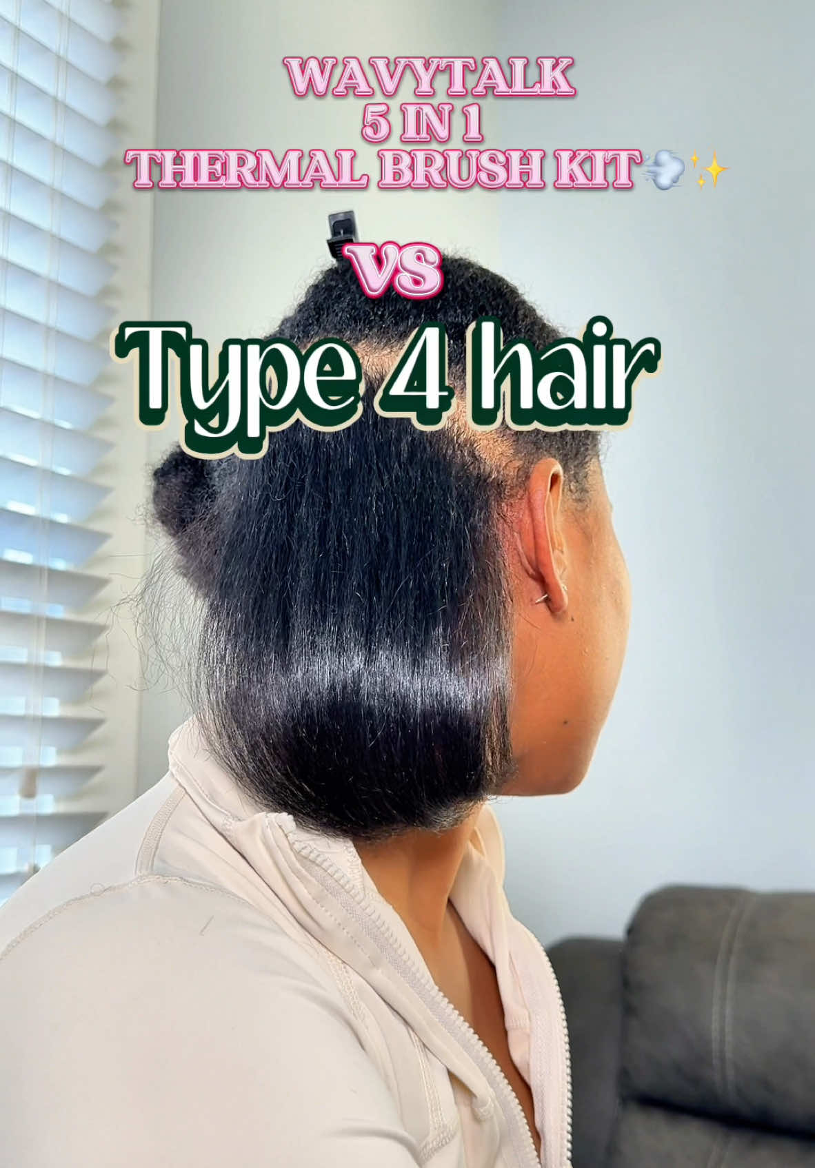 Type 4 hair approved✅ @wavytalkofficial 5 in 1 thermal brush kit! 🙌 #thermalbrush #thermalbrushtutorial #wavytalk #wavytalk5in1 #naturalhair #blackgirlhair #type4hair #4chair #curlyhairroutine #kinkycurlyhair #thermalcurlingbrush #blowdryhairstyles #ttslevelup #TTSTasteMakers #giftguide #tiktokshopjumpstartsale #tiktokshoploveatfirstfind #tiktokshopjumpstart 