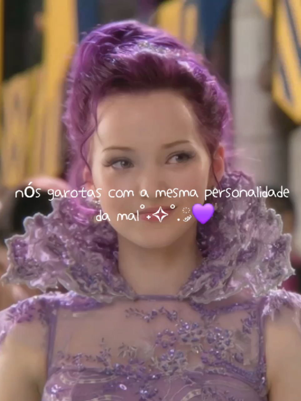 Maravilhosaaa divaaa amoooo💜💜🔮a mal #descendentes #filmes #magia #magica #evie #edits#amizade #eraumavez  #dragões#amor #princesas #vilões#vide #video  #edicaodefotos #dovecameron #filho #disney #mal #Malévola #Hades @Dove Cameron #roxo #musical #Carlos 💜🎬