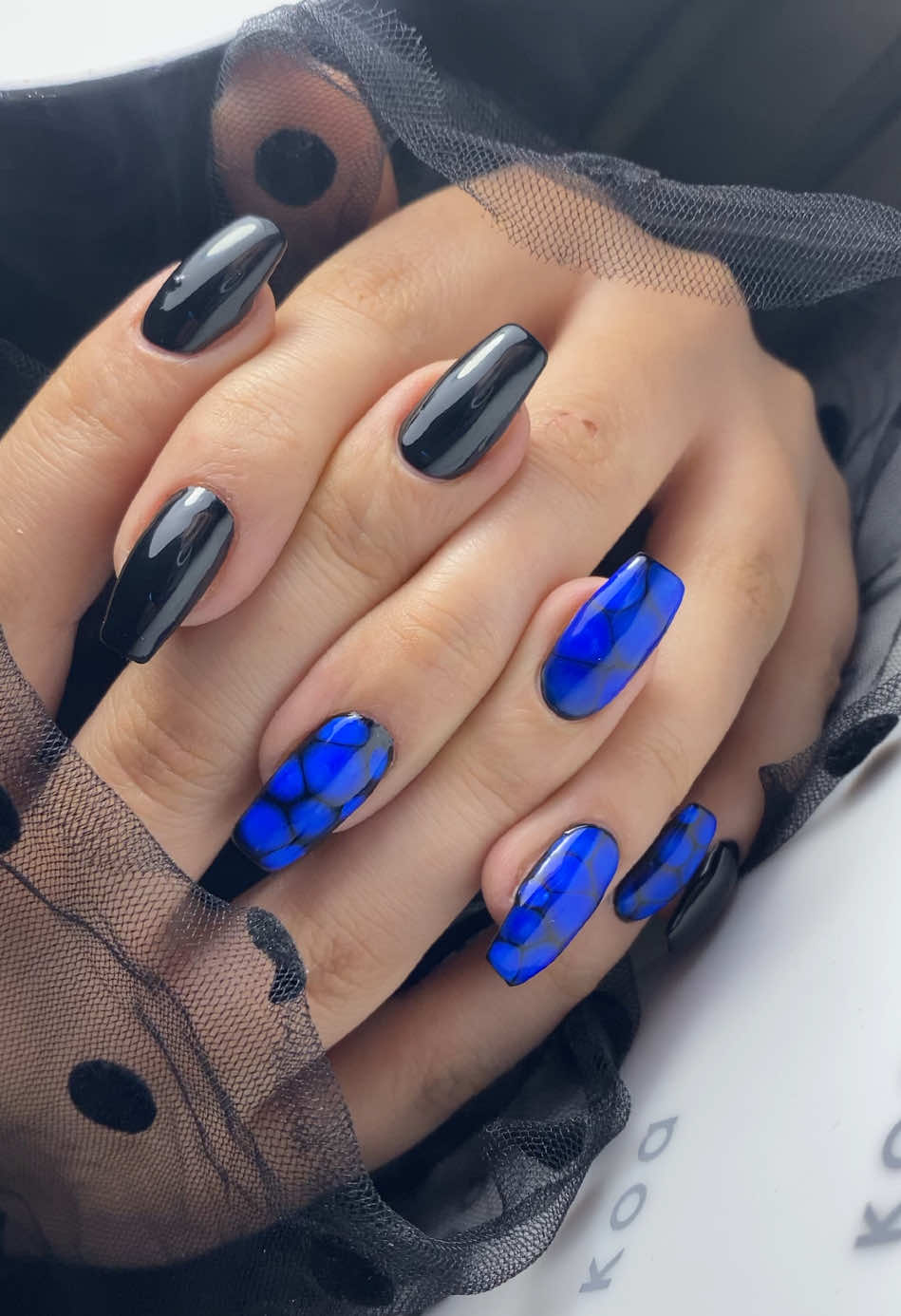 Im in love 💙🔥🔥#nails_by_mhmoud #trending #artist #nailart #4u #gelnails #fyp 