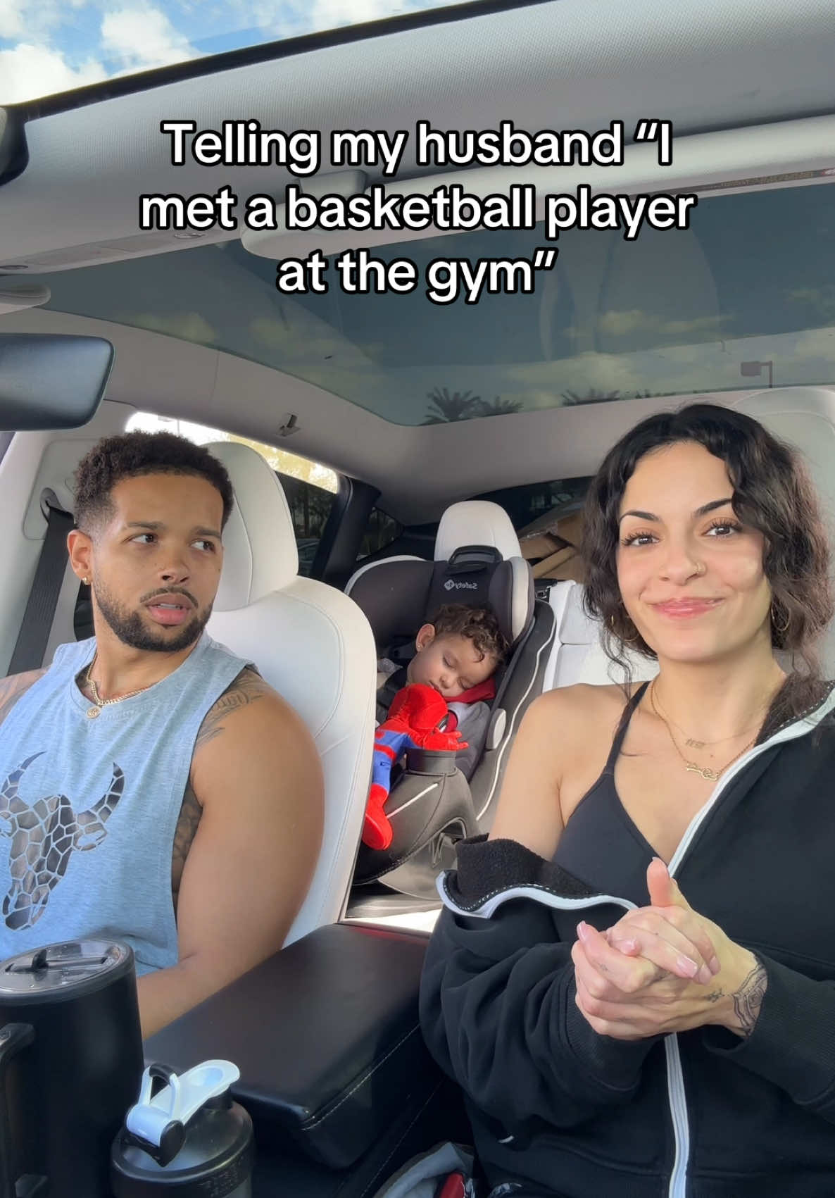 I bet He won’t miss another gym day 🤭 @TajLockedin @Boushra 🌸 #tajandb #tajandboushra #tajlockedin 