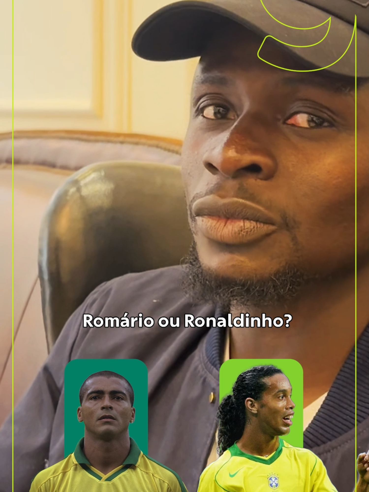 🇧🇷 Qual é o melhor jogador brasileiro? O Mané responde em entrevista com o @cahemota! #tiktokesportes #futebol #ge #futebolinternacional