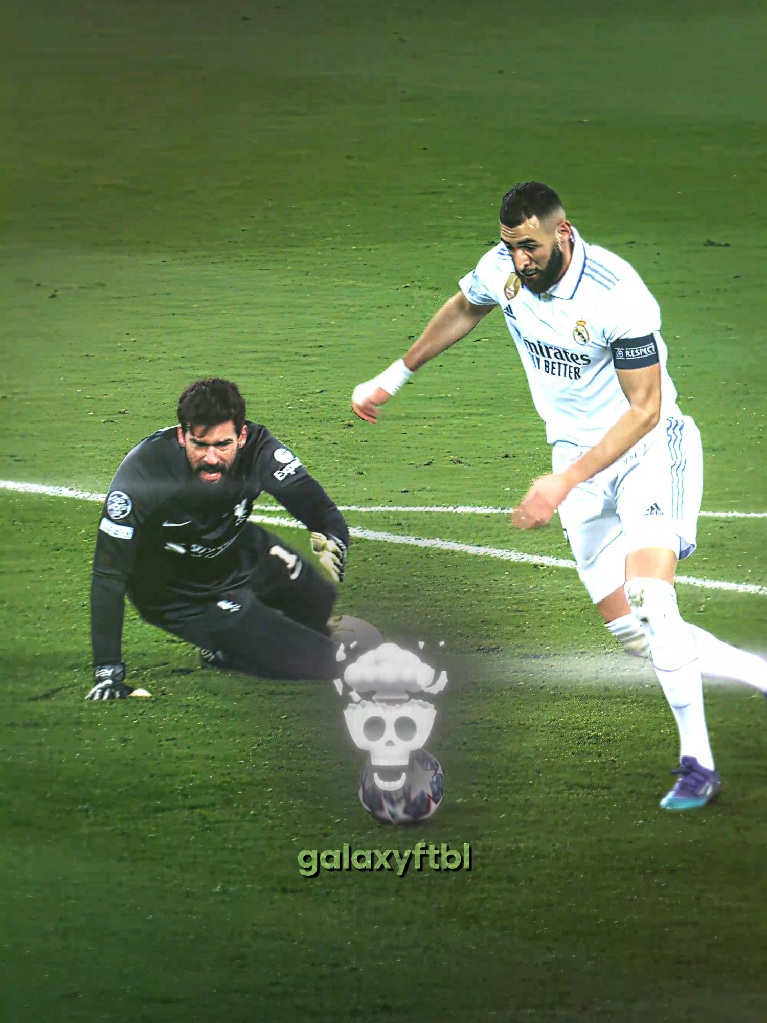 They Only Needed One Half To Make It Five ☠️🔥 || #aftereffects #realmadrid #liverpool #ucl #championsleague #salah #karimbenzema #benzema#comeback #fy #fyp #viral