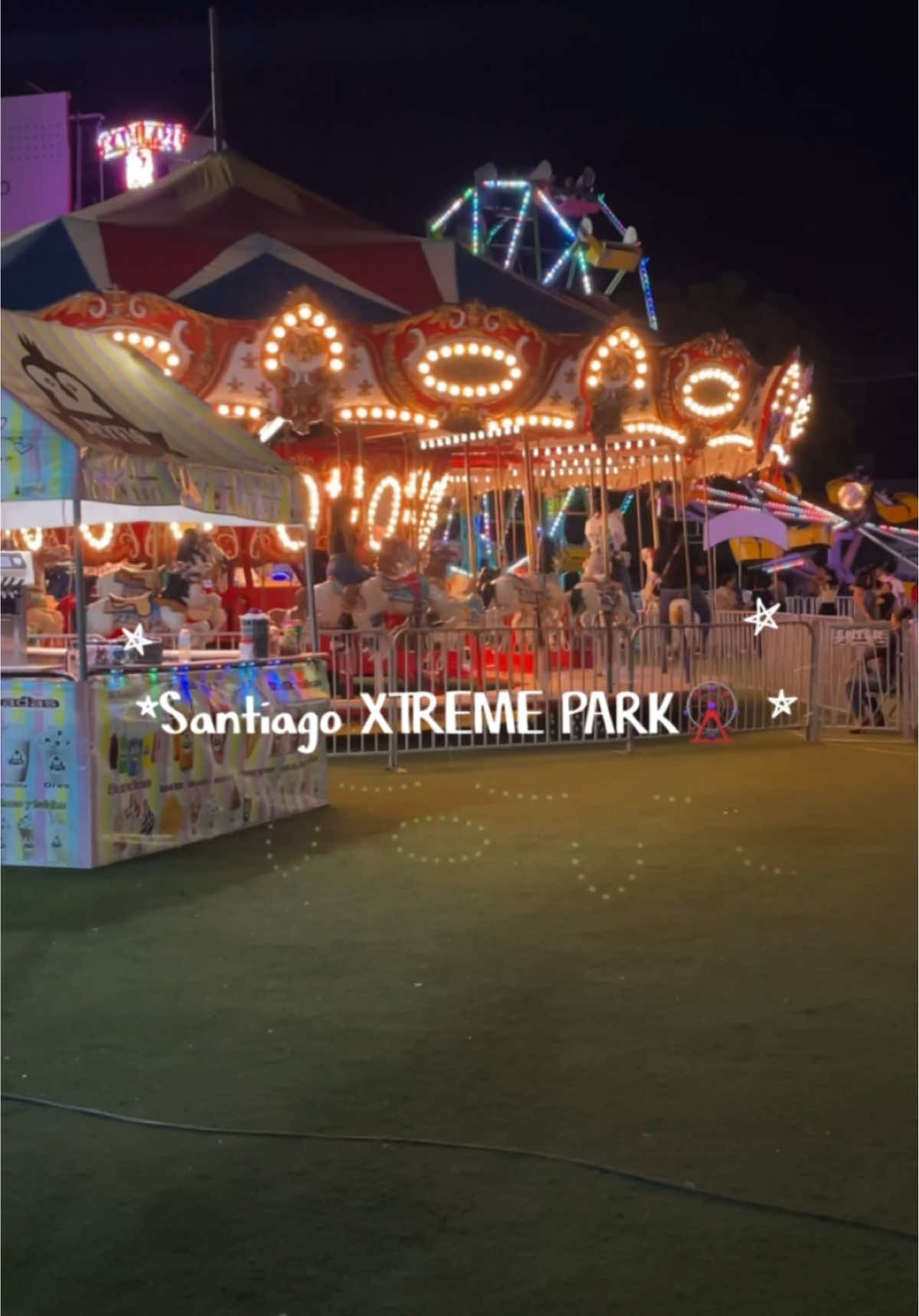 Santiago XTREME PARK🎡#santiago #feria #fyp #Vlog #juegosmecanicos #feriadesantiago 