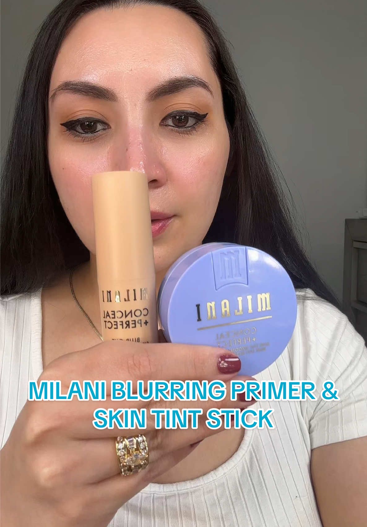 Trying the @Milani Cosmetics Blurring Primer & Skin Tint Stick! #milanicosmetics #makeup #makeuptutorial #makeuptips #makeuptok #beauty #beautyhacks #beautytips #BeautyReview #makeupreview #affordablemakeup #drugstoremakeup #ulta #affordablebeauty #drugstore #milani #foundationreview #skintint #foundation #primer #viralvideo #asian #filipina #filipino #beautyhacks #philippines #houston #fyp #fypシ 